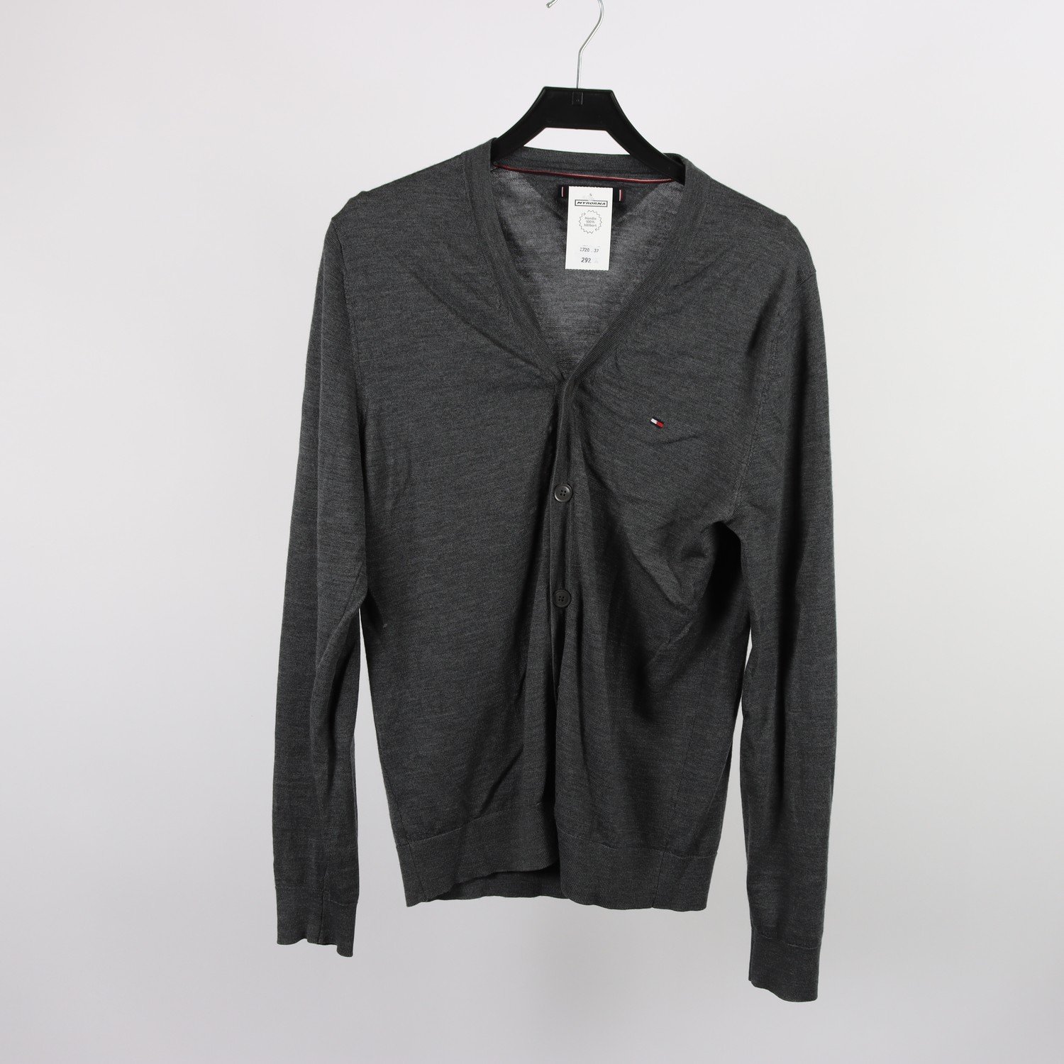 Cardigan, Tommy Hilfiger, grå, stl. L