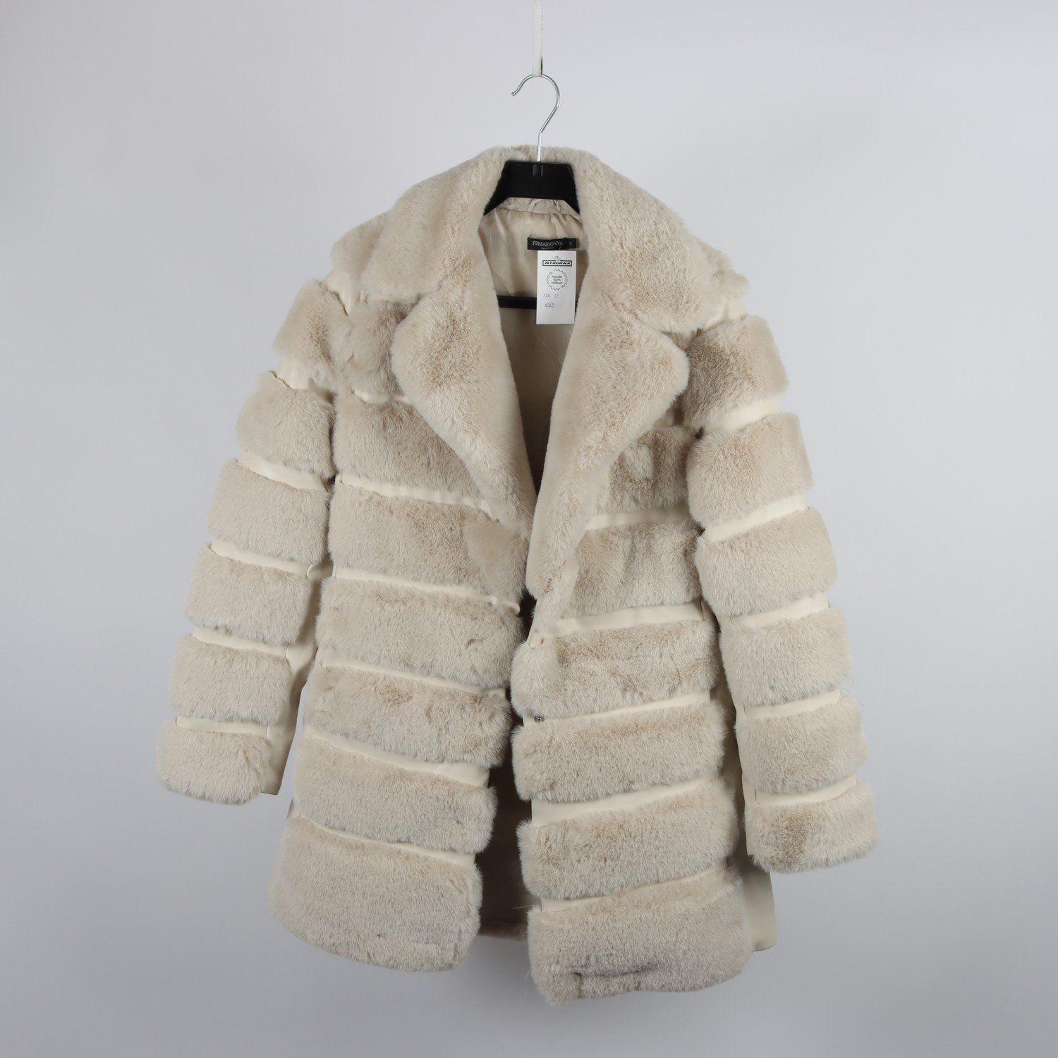 Kappa, fejkpäls, Primadonna, offwhite, stl. S