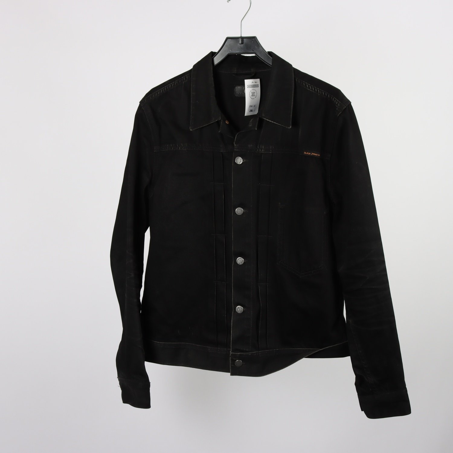 Jeansjacka, Nudie, svart, stl. L