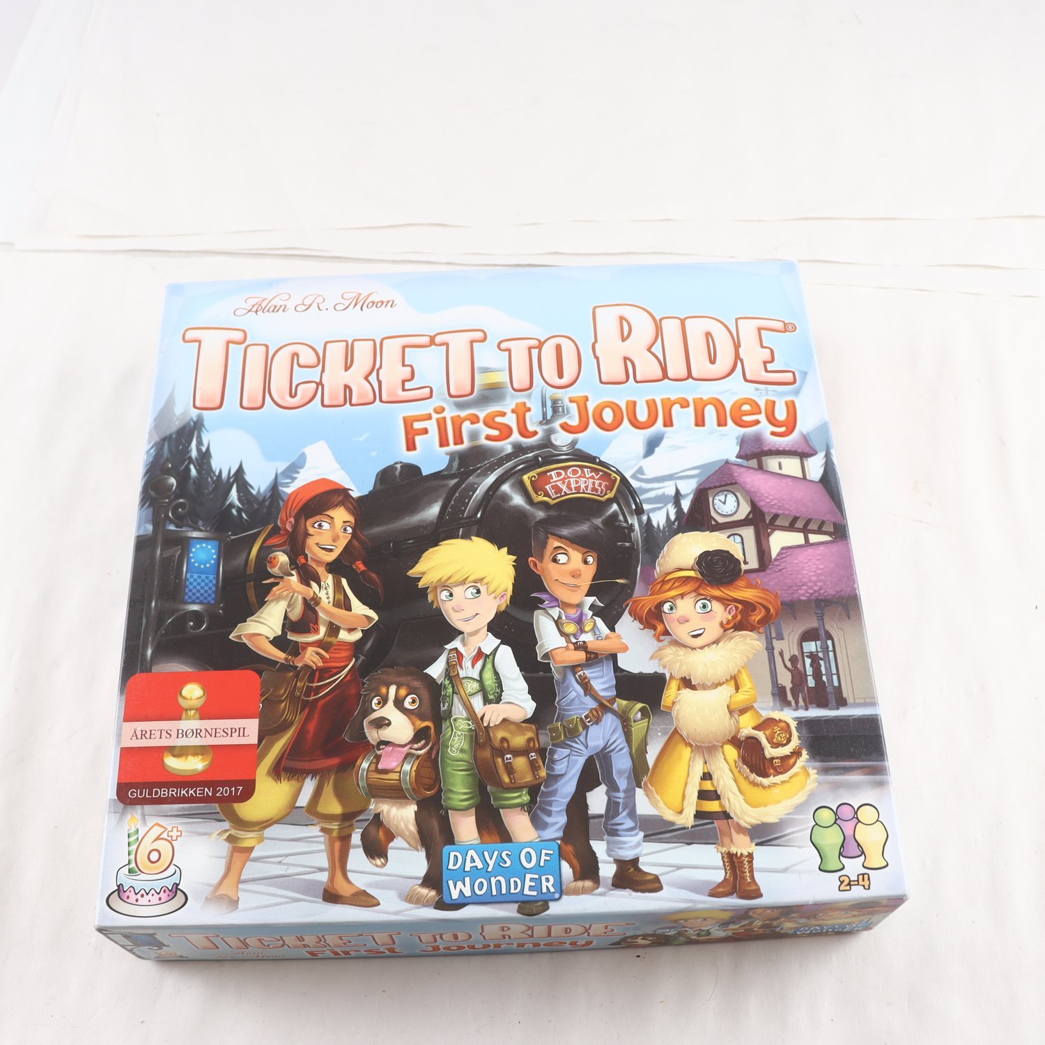Spel, Ticket to ride, first journey.