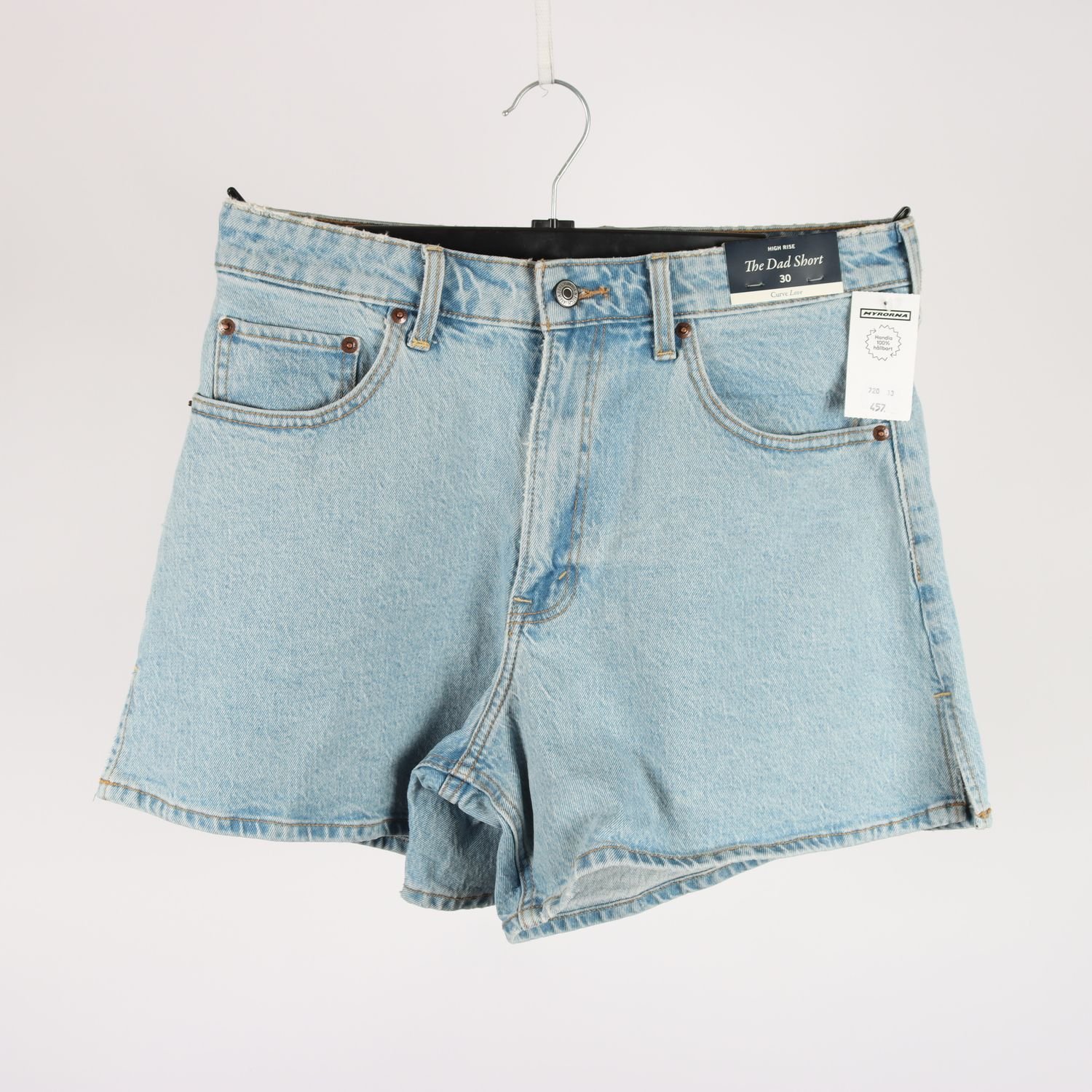 Jeans Shorts, Abercrombie & Fitch, blå, stl. W: 30″