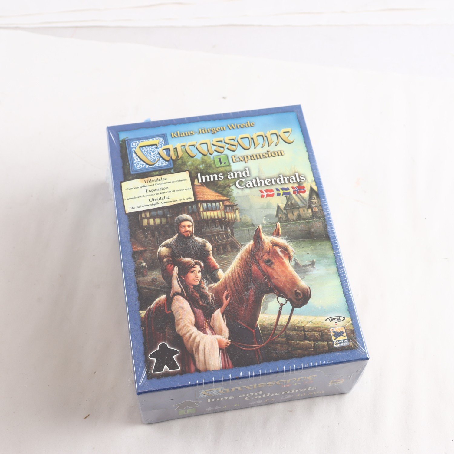 Spel, Carcassonne, inns and catherdrals,expansion.