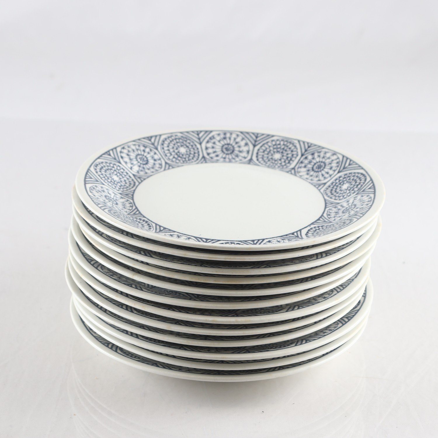 Tallrikar, Kalas, Berit Ternell, Gefle, 1958-1962, 12 st. Endast avhämtning.
