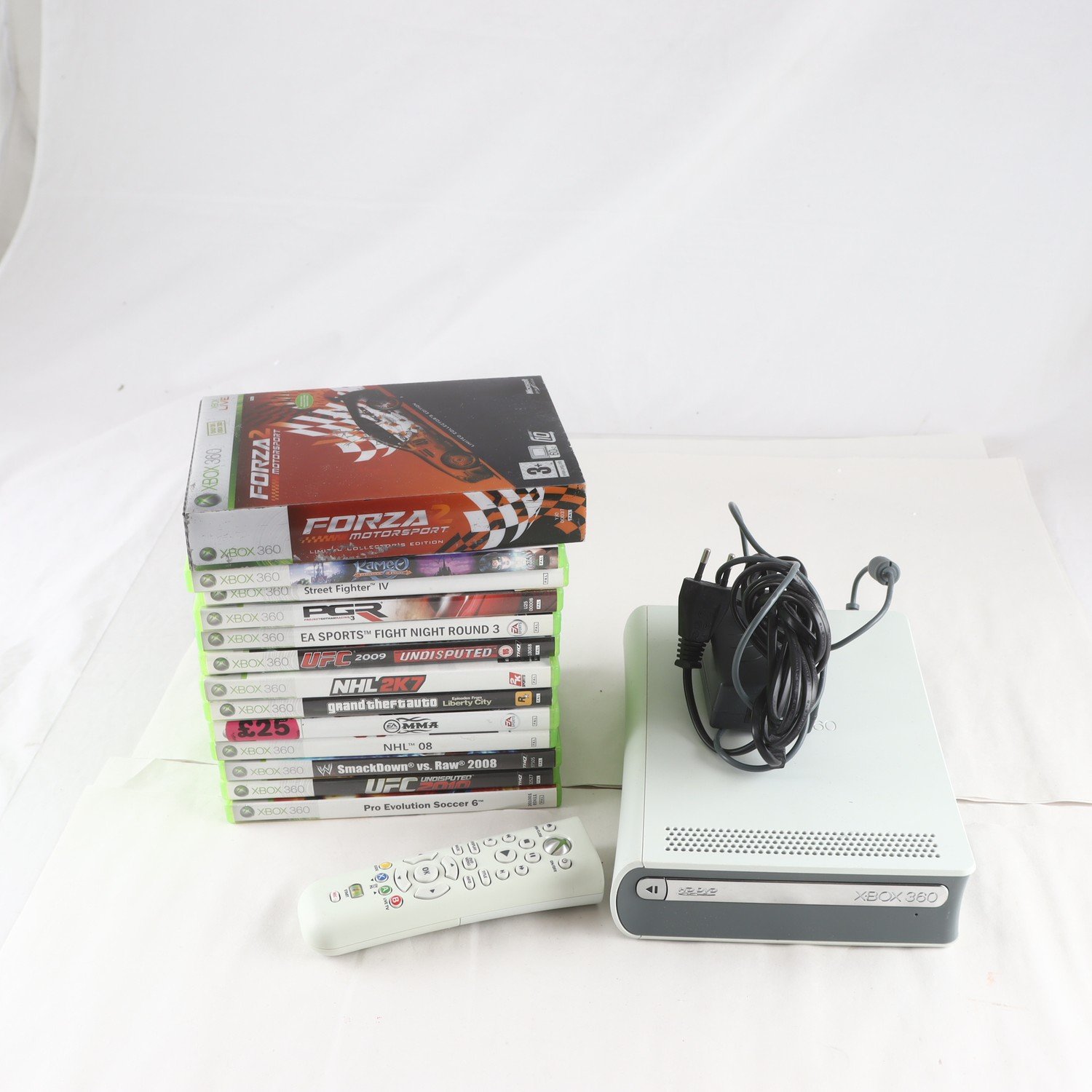 Xbox-360 HD DVD Player + Spel. Samfraktas ej.