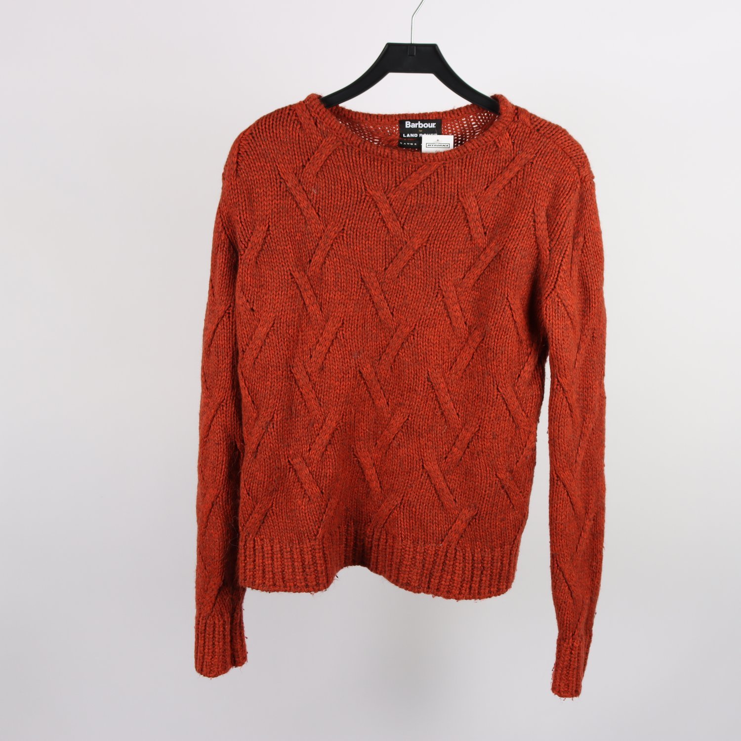 Tröja, Barbour for Land Rover, tegelröd, stl. 10 (M)