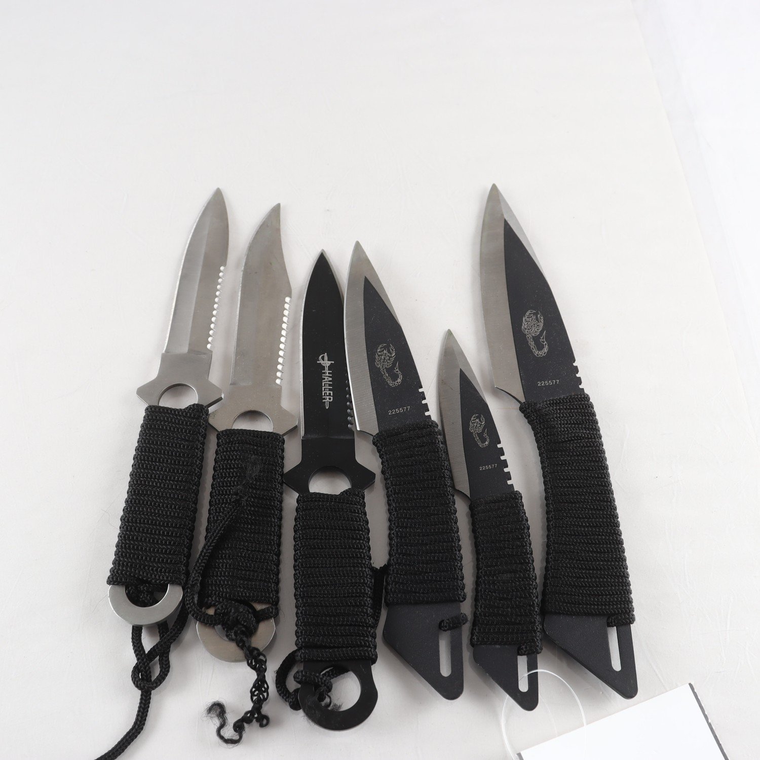 Knivar, haller, tm scorpion, 6 st