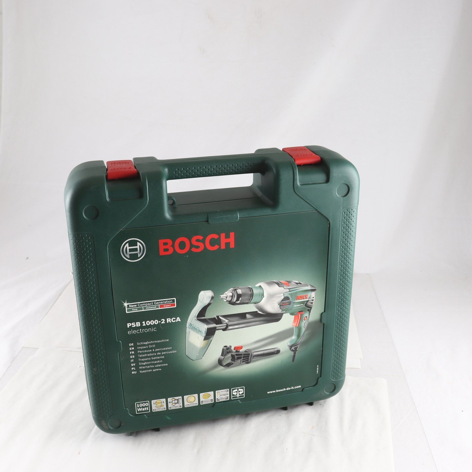 Borrmaskin, Bosch, psb 1000-2 rca. Samfraktas ej