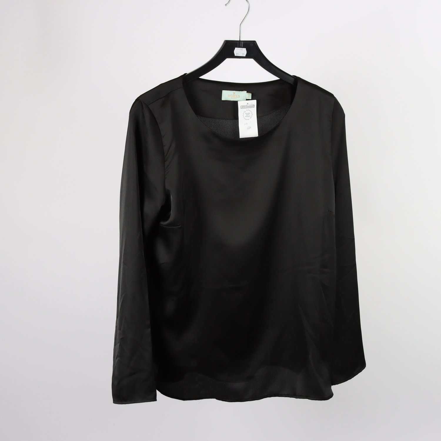 Blus, Morris, svart, stl. 42