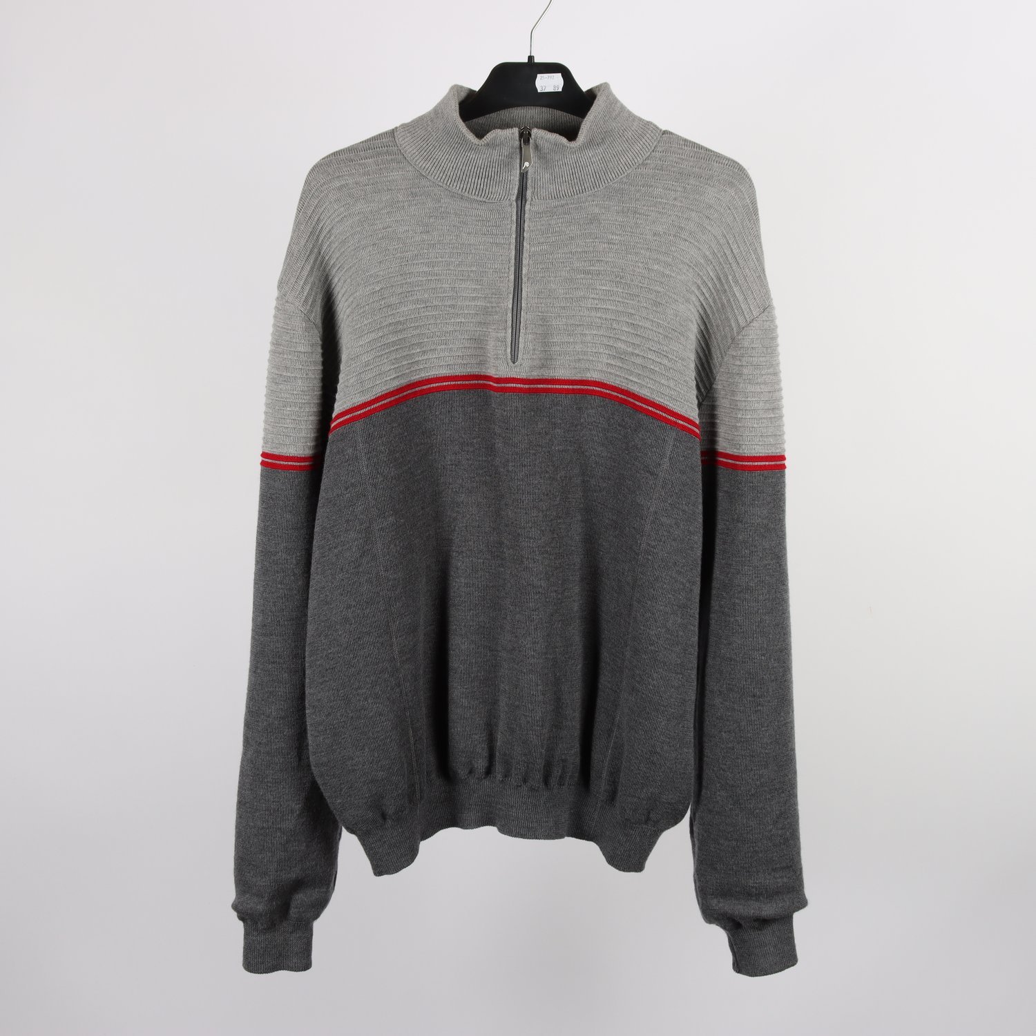 Fodrad stickad tröja, Ivanhoe, 100% merinoull, stl. XL