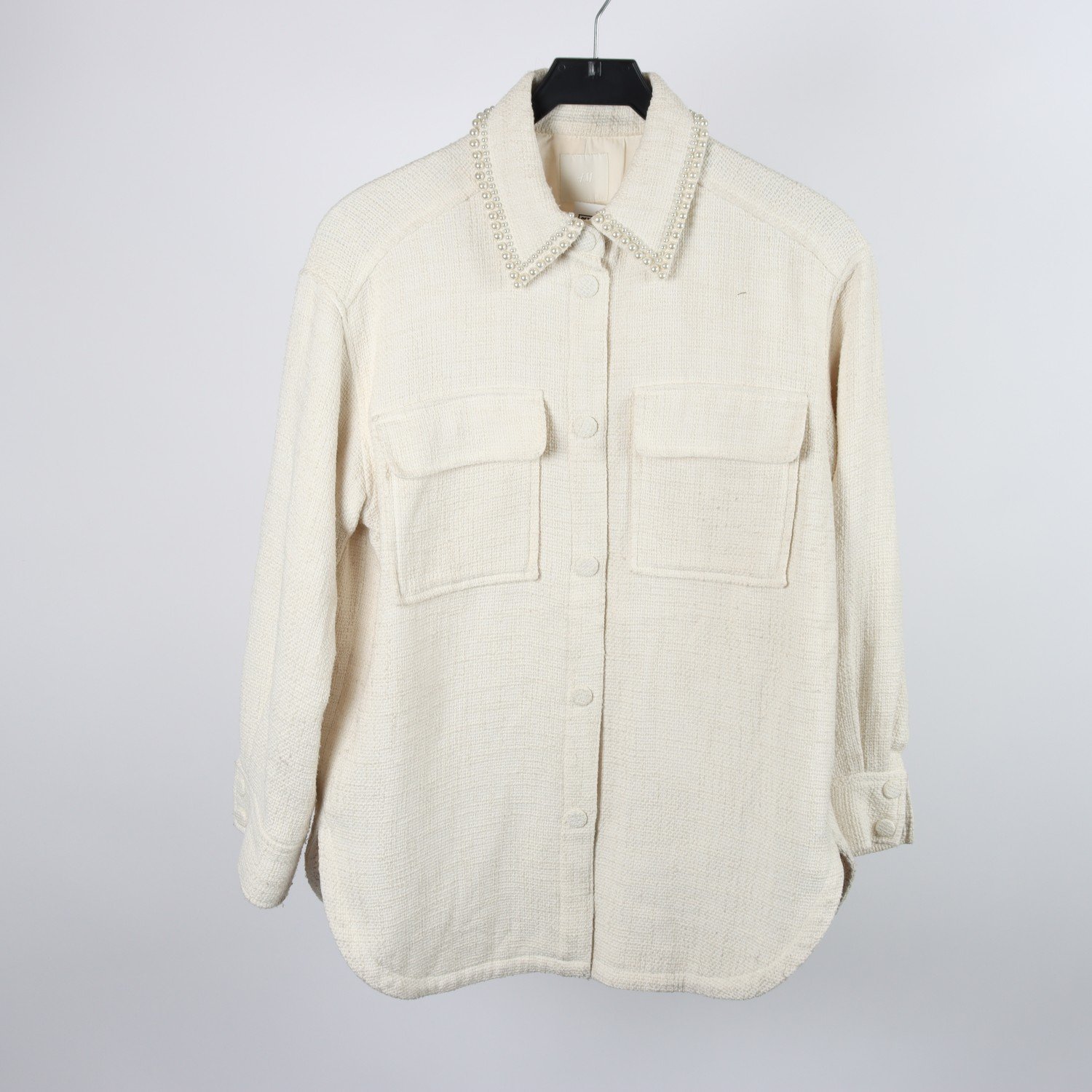 Overshirt, H&M, offwhite, stl. S