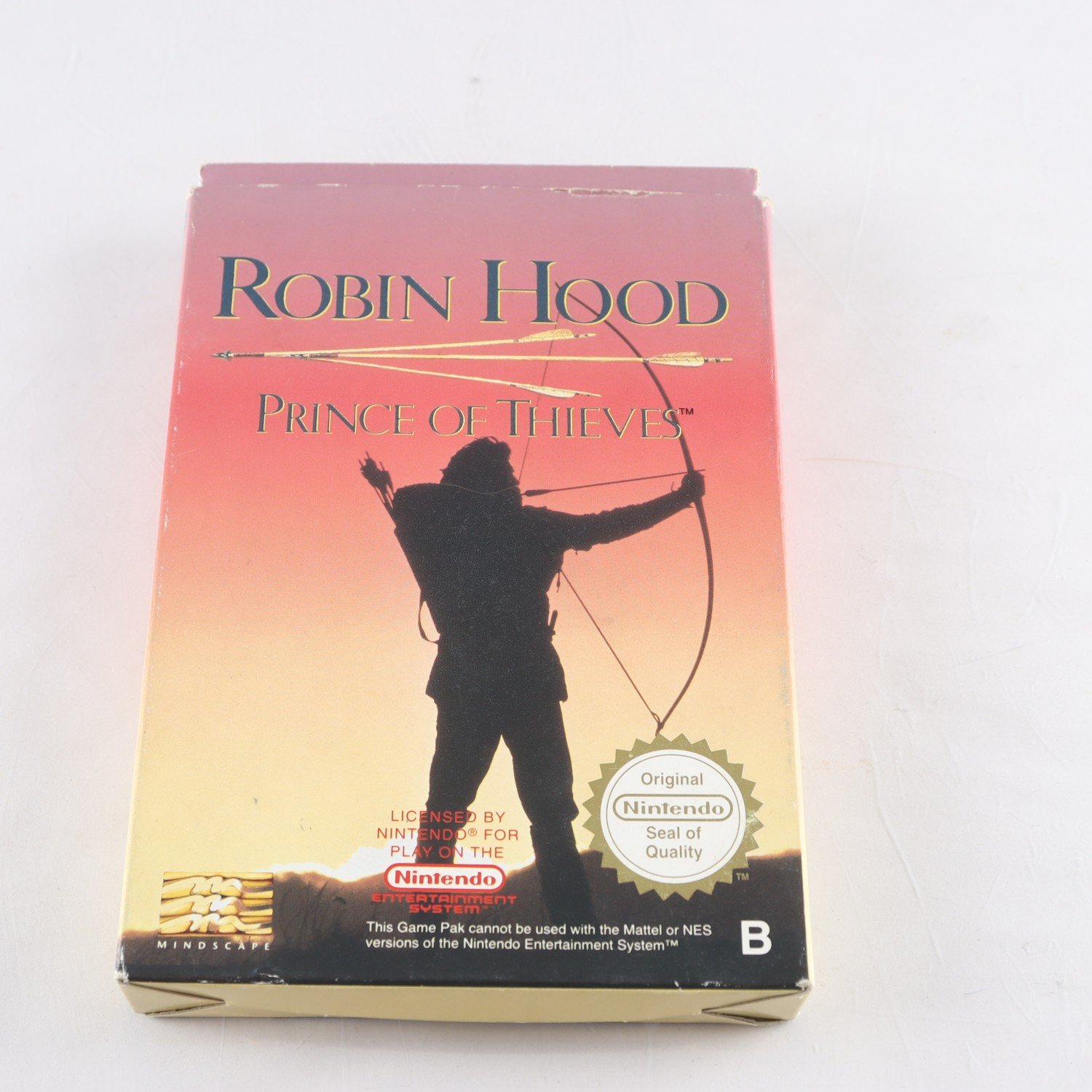 Spel, Nintendo, NES, Robin Hood prince of thieves