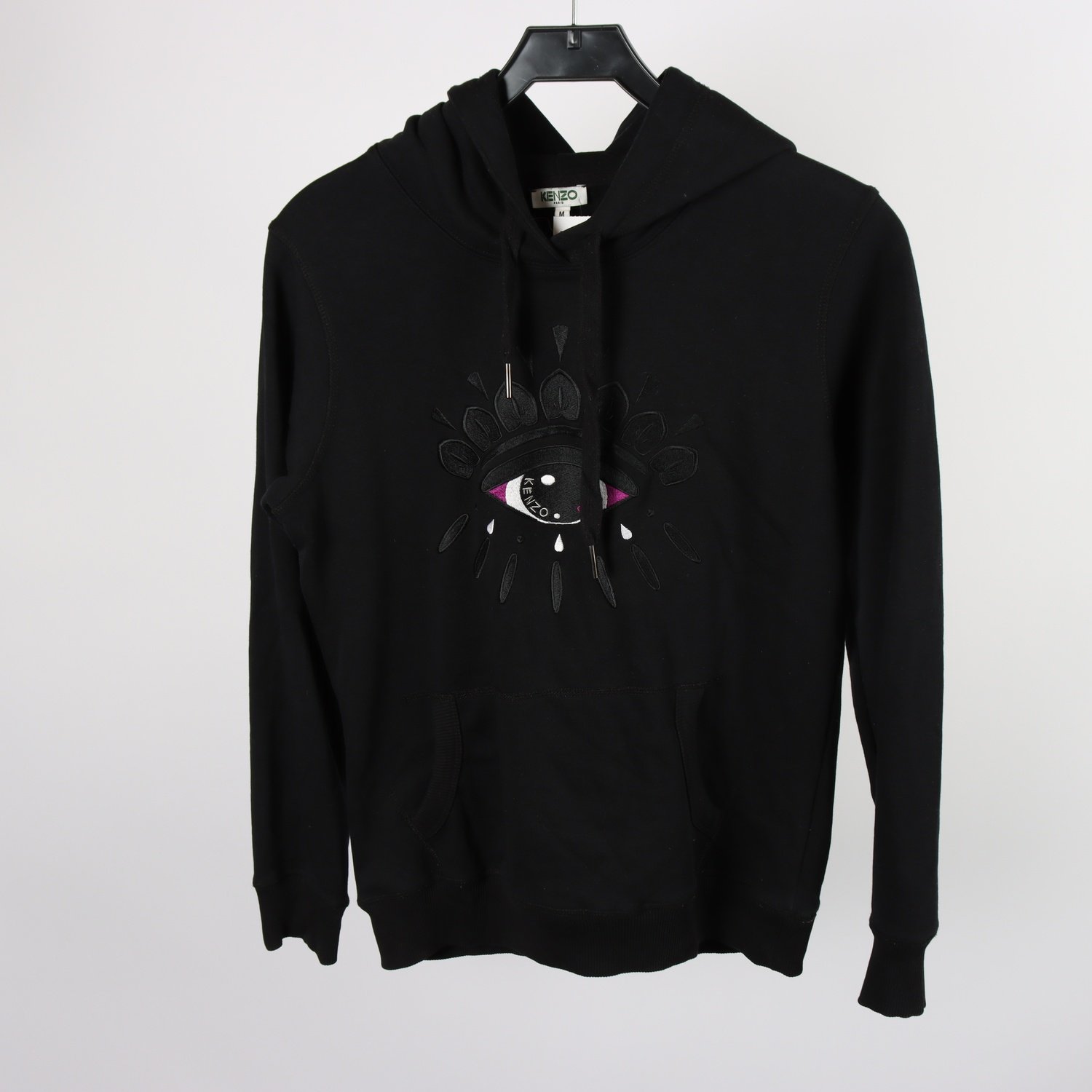 Hoodie, Kenzo, svart, stl. M