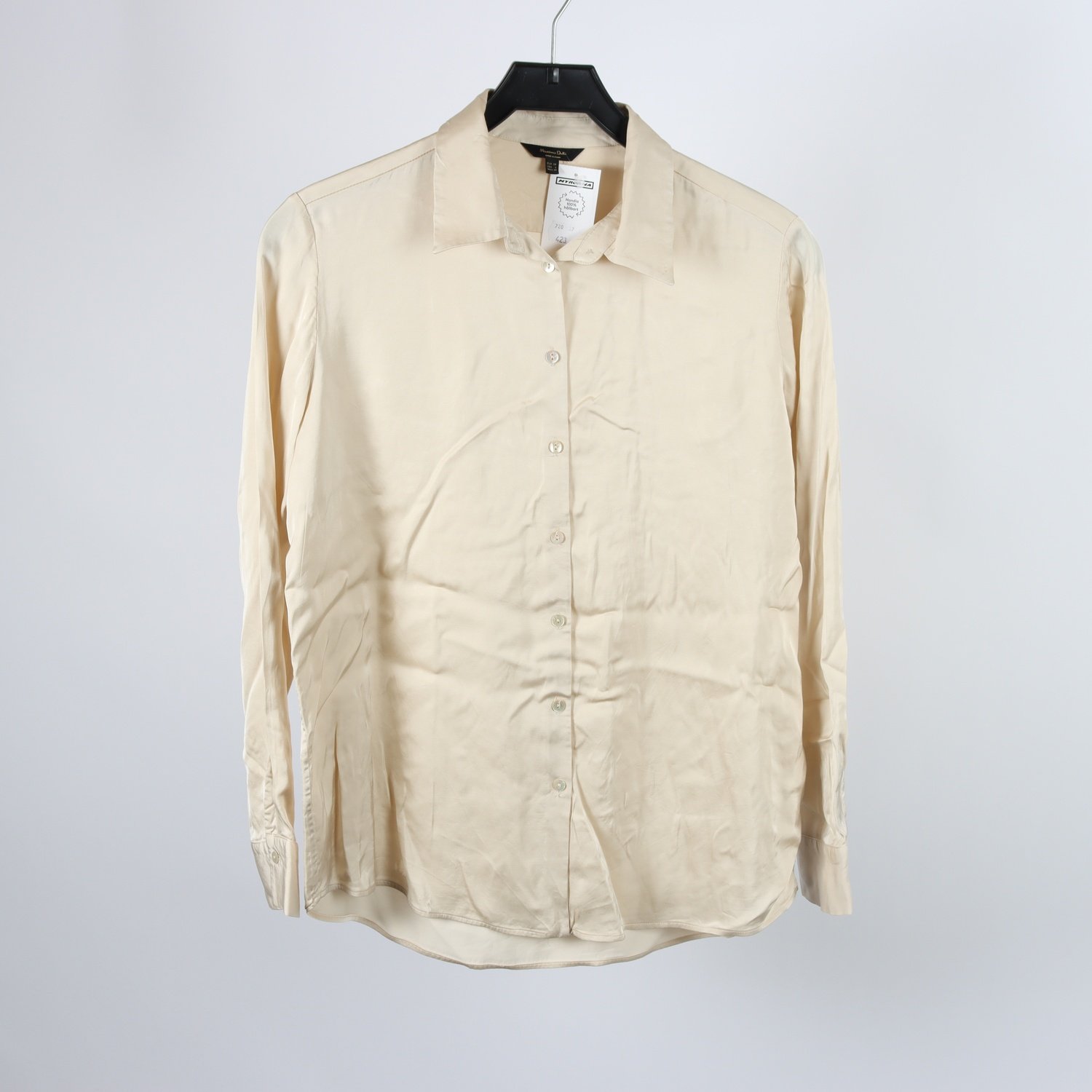 Blus, Massimo Dutti, beige, stl. 38
