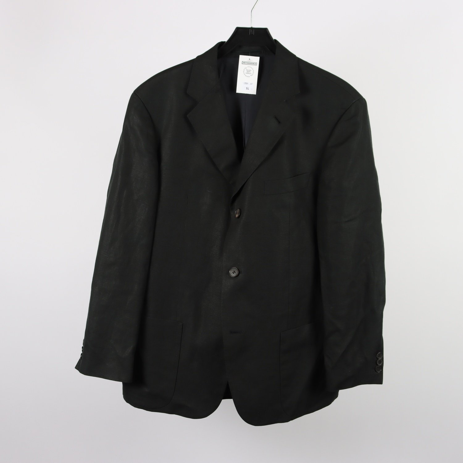 Kavaj, Hugo Boss, svart, stl. 25 (50)