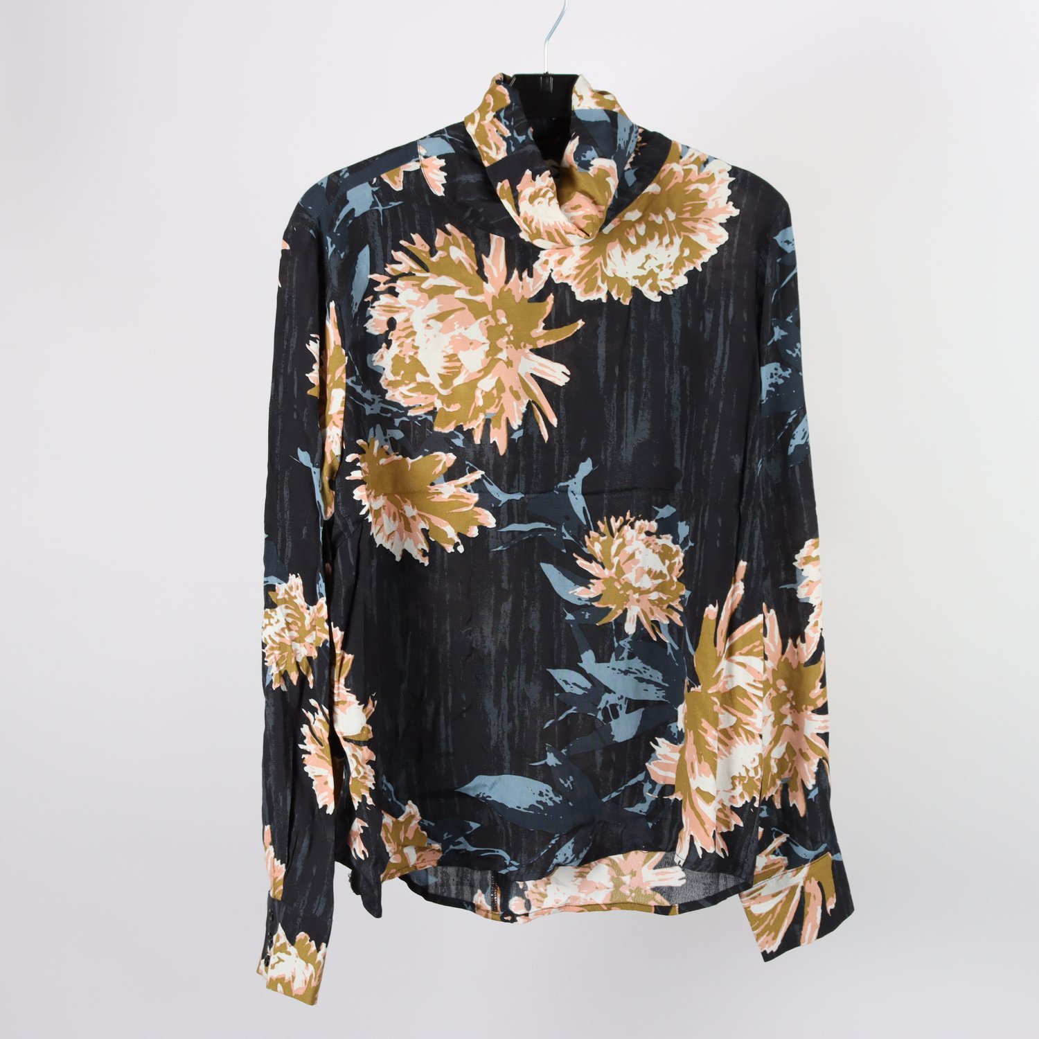Blus, Gesttuz, mönstrad, stl. 36