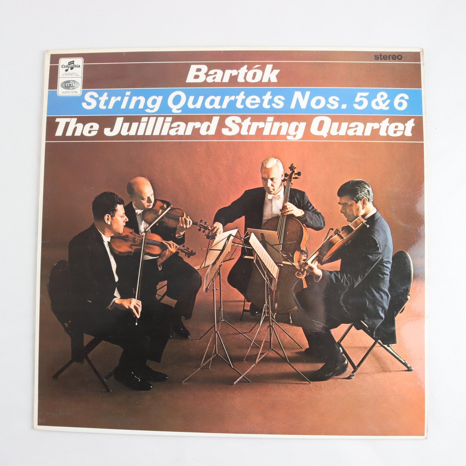 LP Bartók, The Juilliard String Quartet, String Quartets Nos. 5 & 6