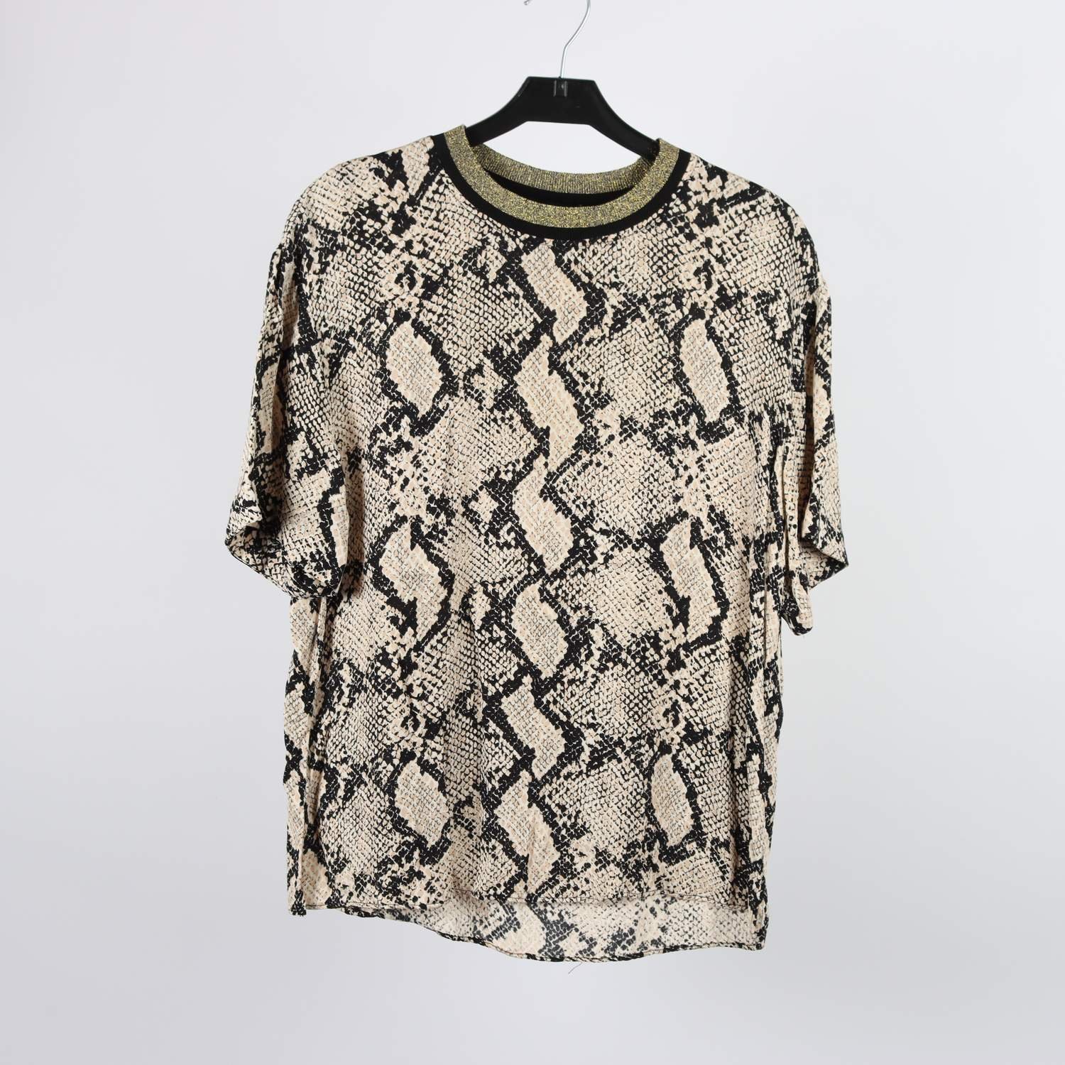 Blus, By Malene Birger, mönstrad, stl. 34