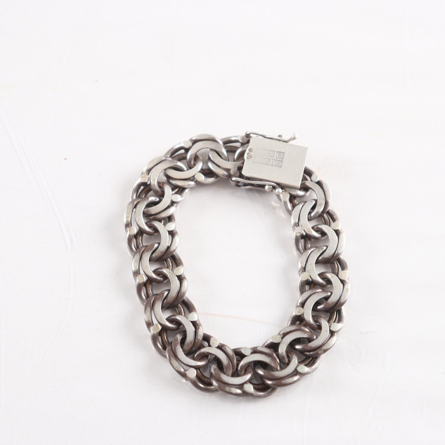 Armband, Bismarckslänk, silver