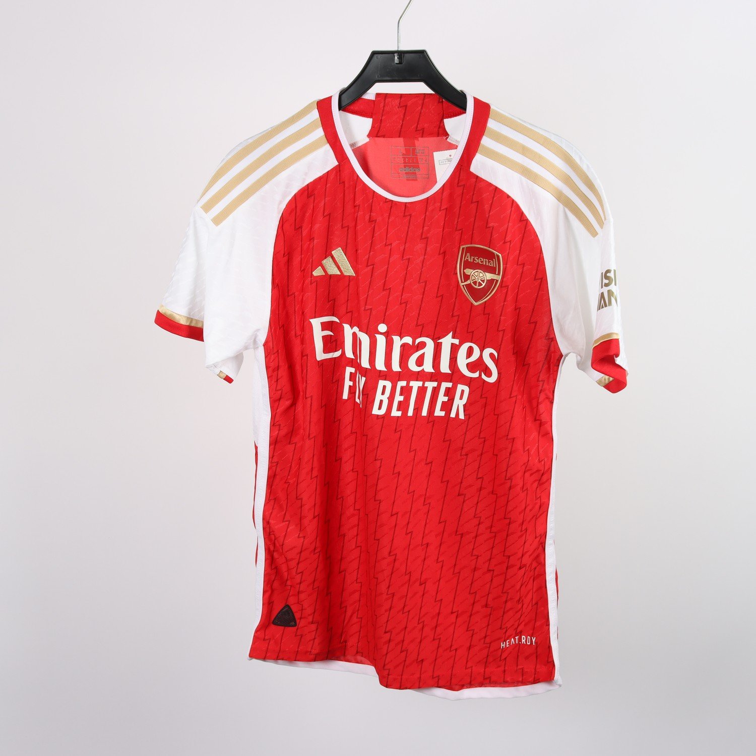 Sporttröja, Adidas, Arsenal, röd, vit, stl. L