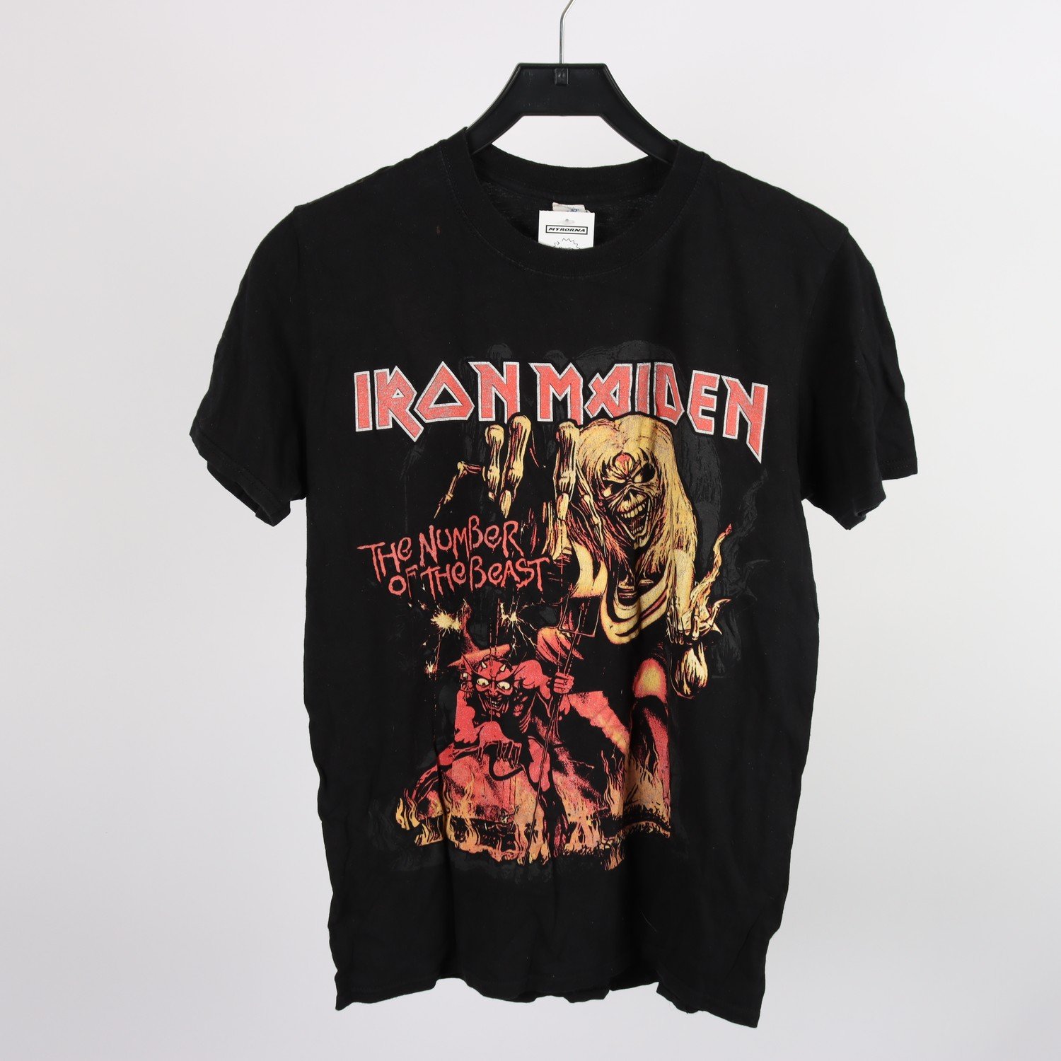 T-shirt, Iron Maiden, svart, stl. M