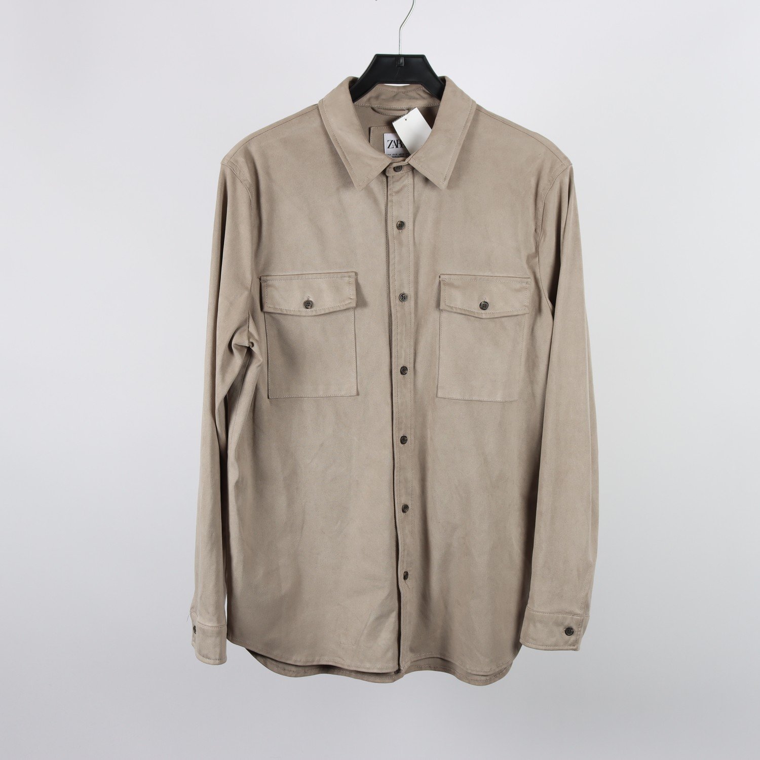 Skjorta, Zara, ljus khaki, stl. M