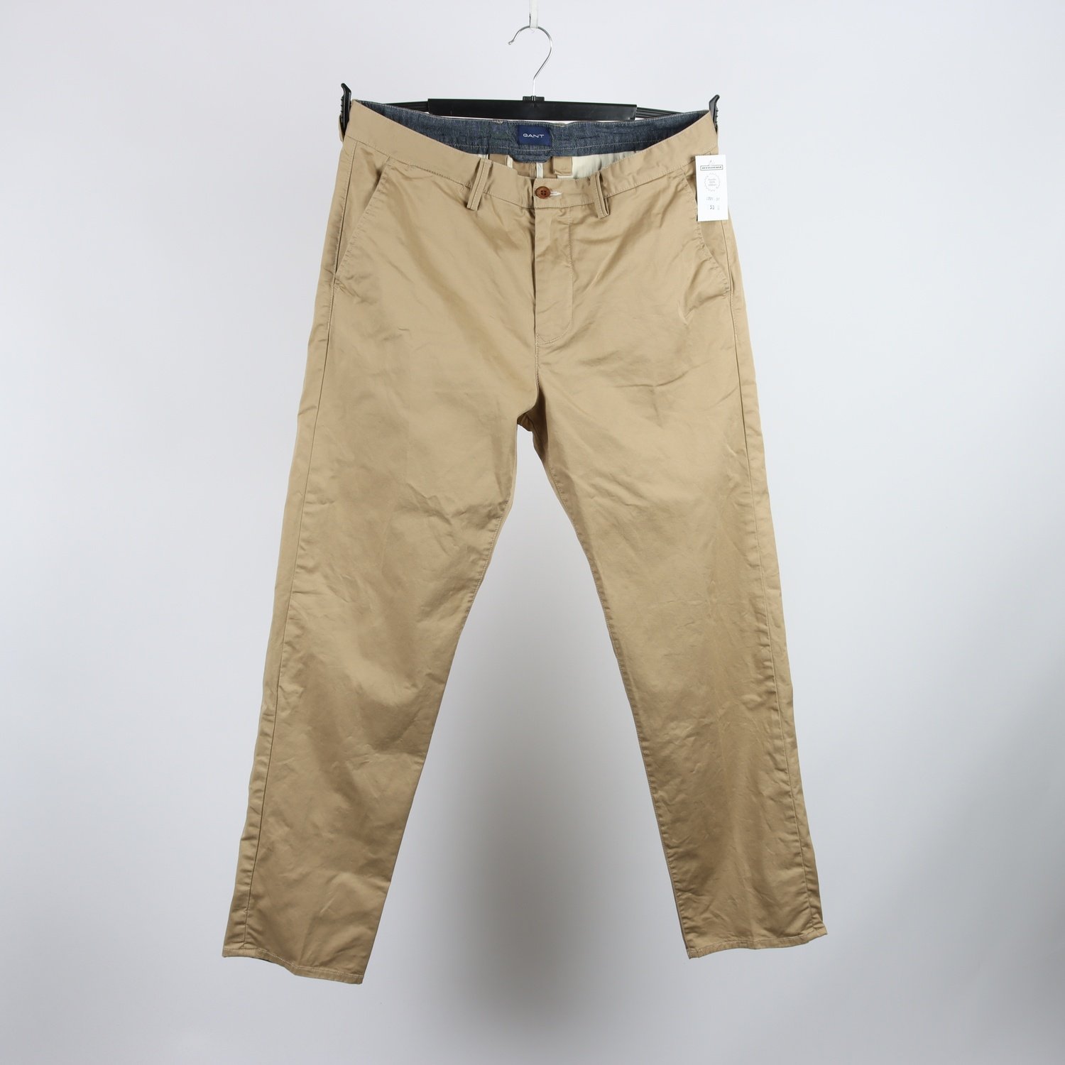 Byxor, Gant, khaki, stl. W: 34″ L: 32″