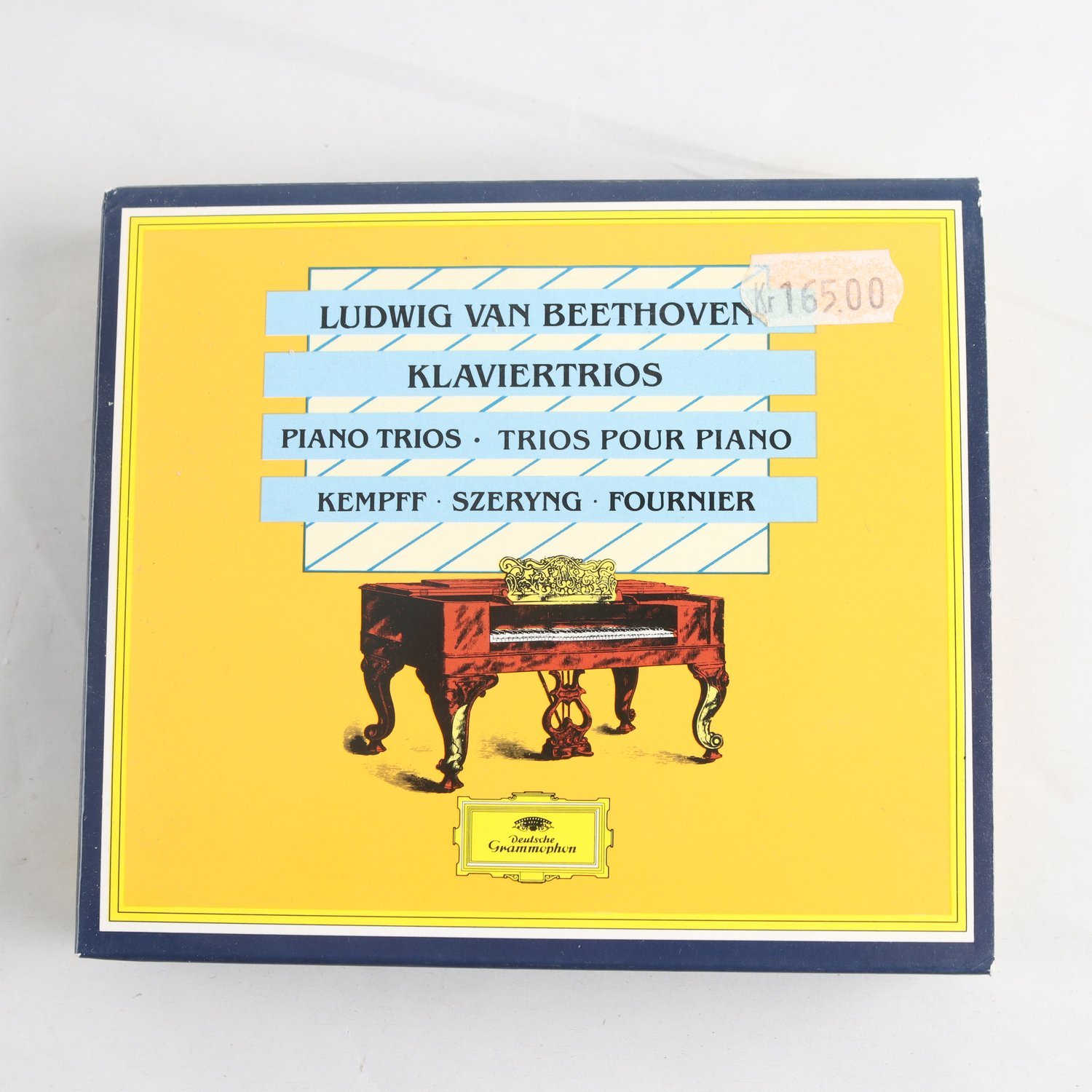 CD Beethoven, Wilhelm Kempff, Henryk Szeryng, Pierre Fournier, Die Klaviertrios