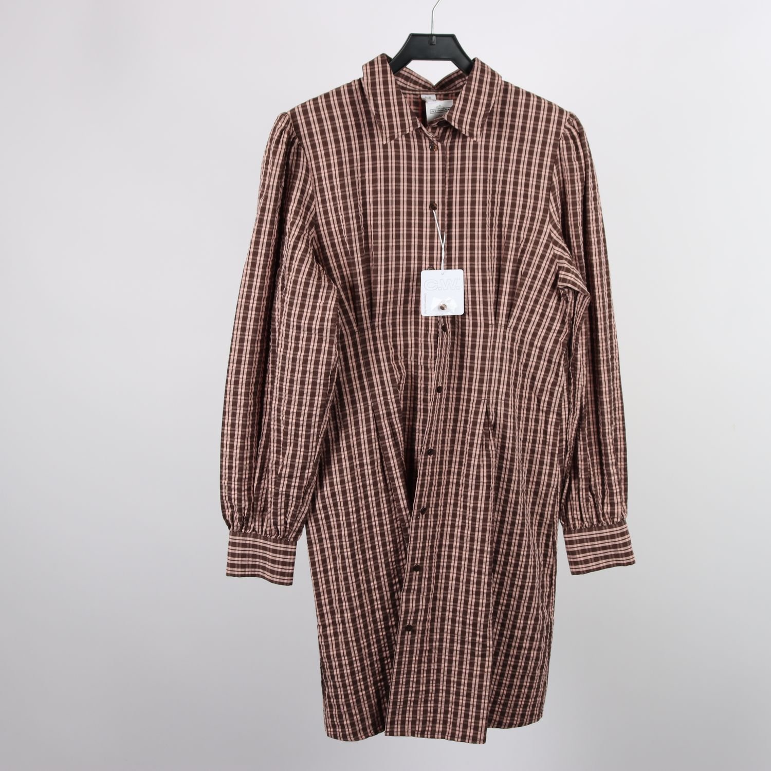 Klänning, Carin Wester, brun, rosa, stl. 42