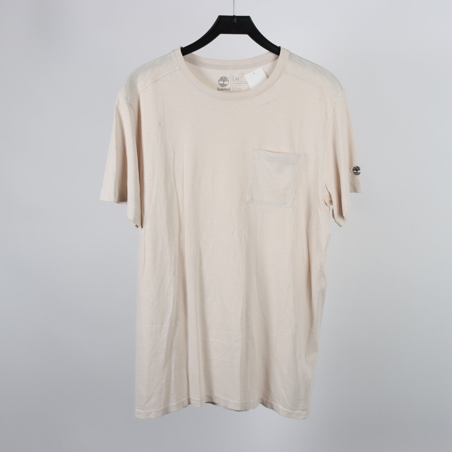 T-shirt, Timberland, ljusbeige, stl. L