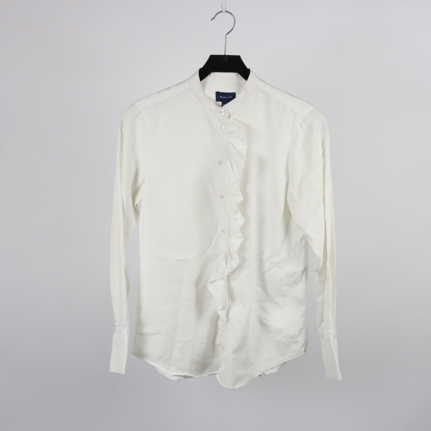 Blus, Gant, vit, stl. 36