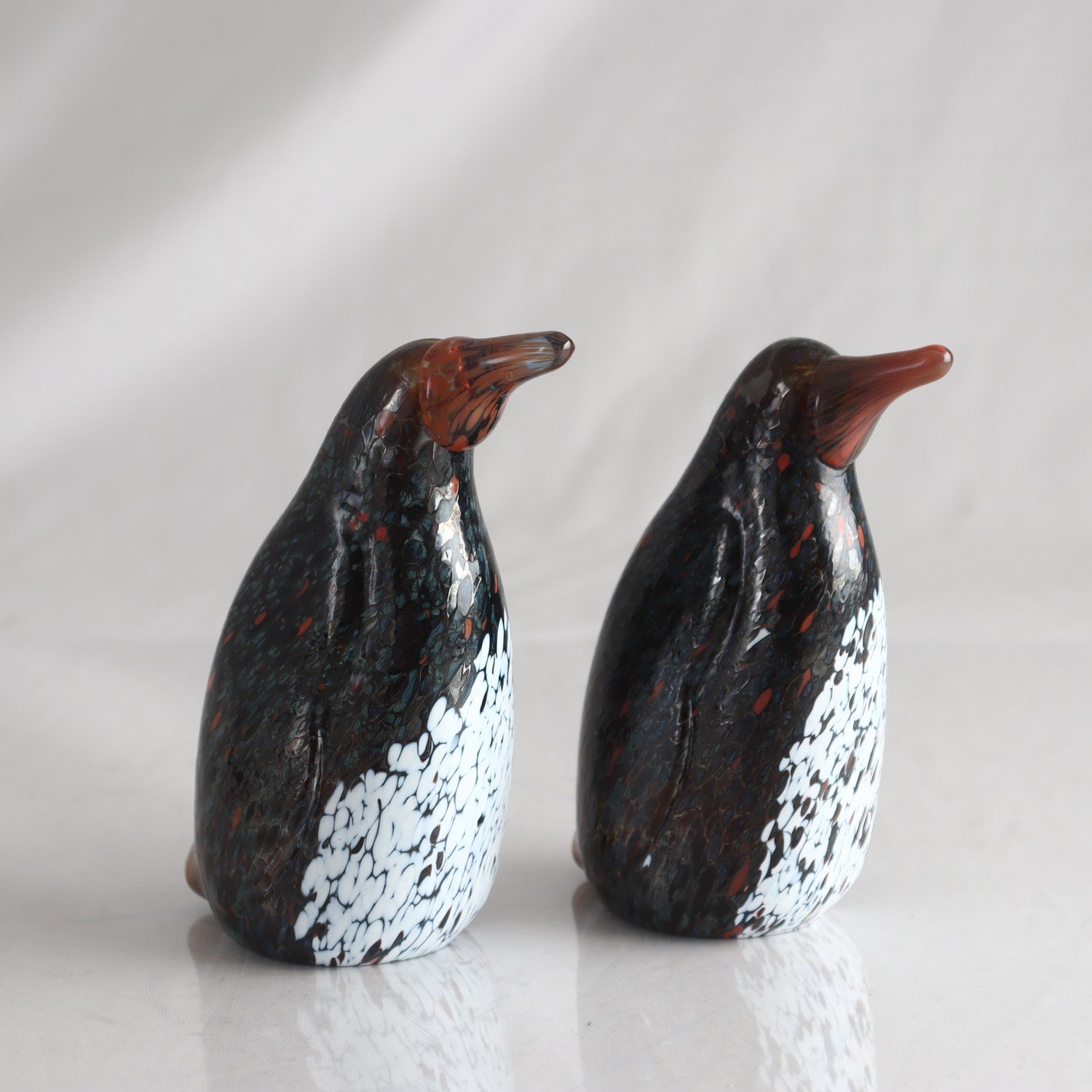Figuriner, Penguin, Bertil Vallien, Kosta Boda, 2 st