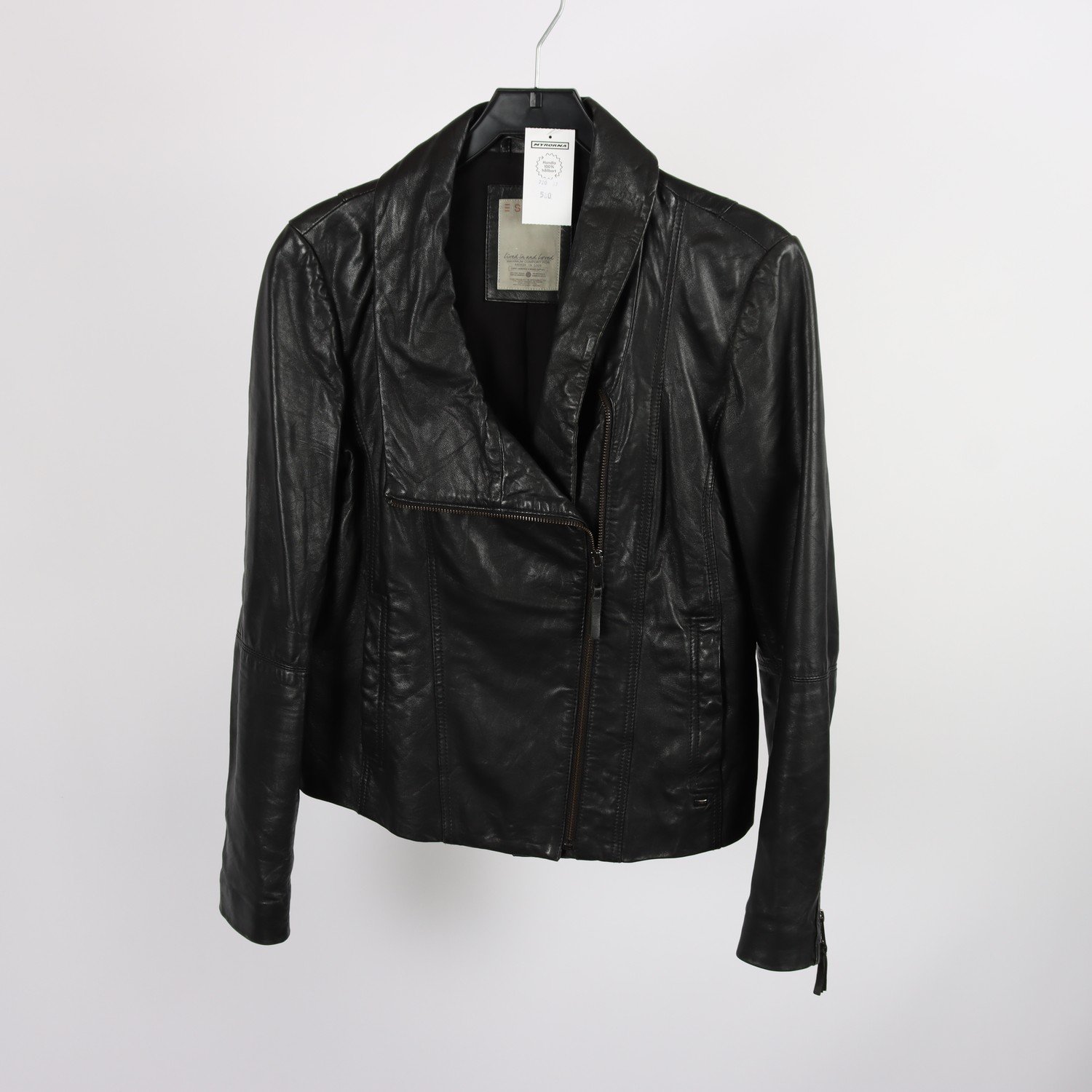 Skinnjacka, Esprit, svart, stl. 36
