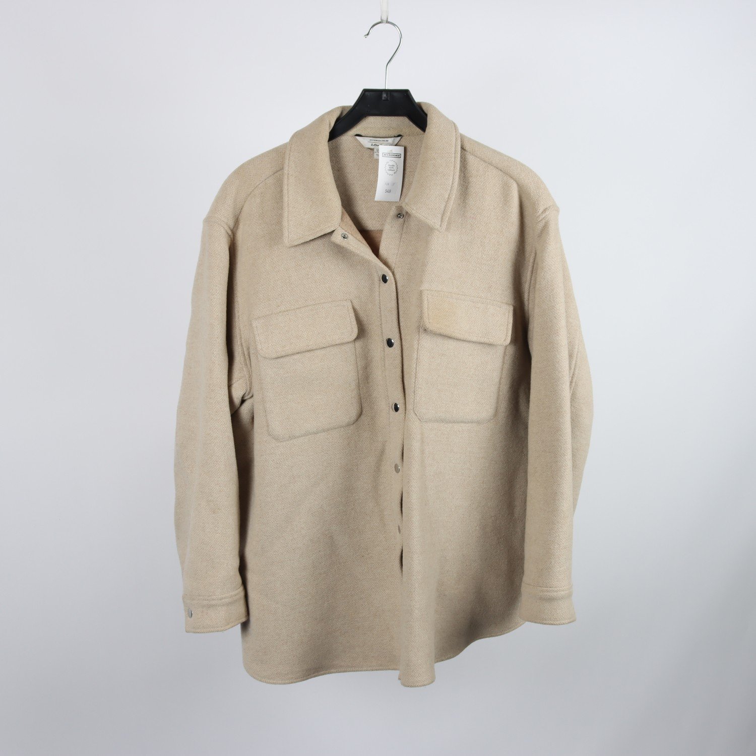 Overshirt, & Other Stories, beige, stl. 44