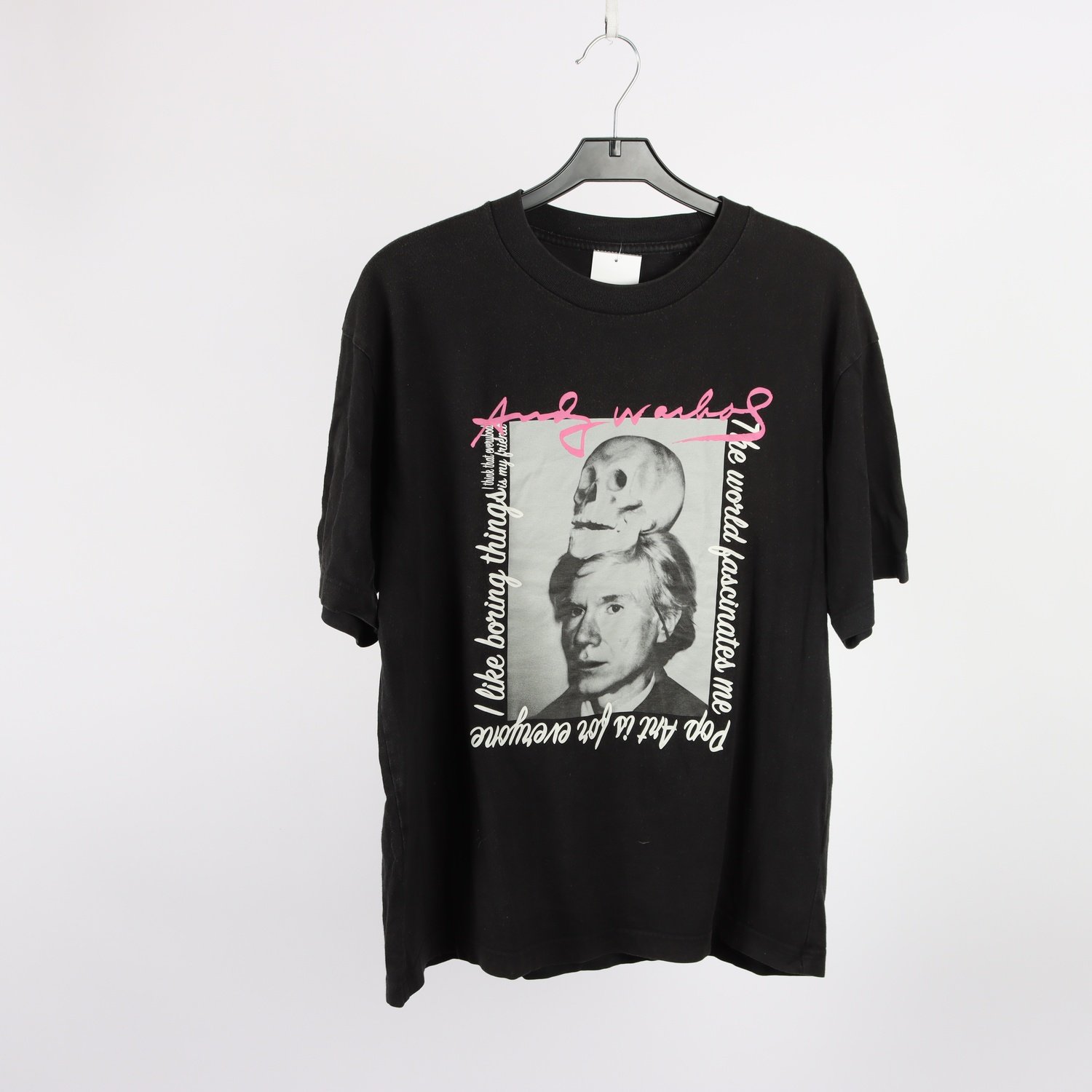 T-shirt, Uniqlo x Andy Warhol, svart, stl. XS