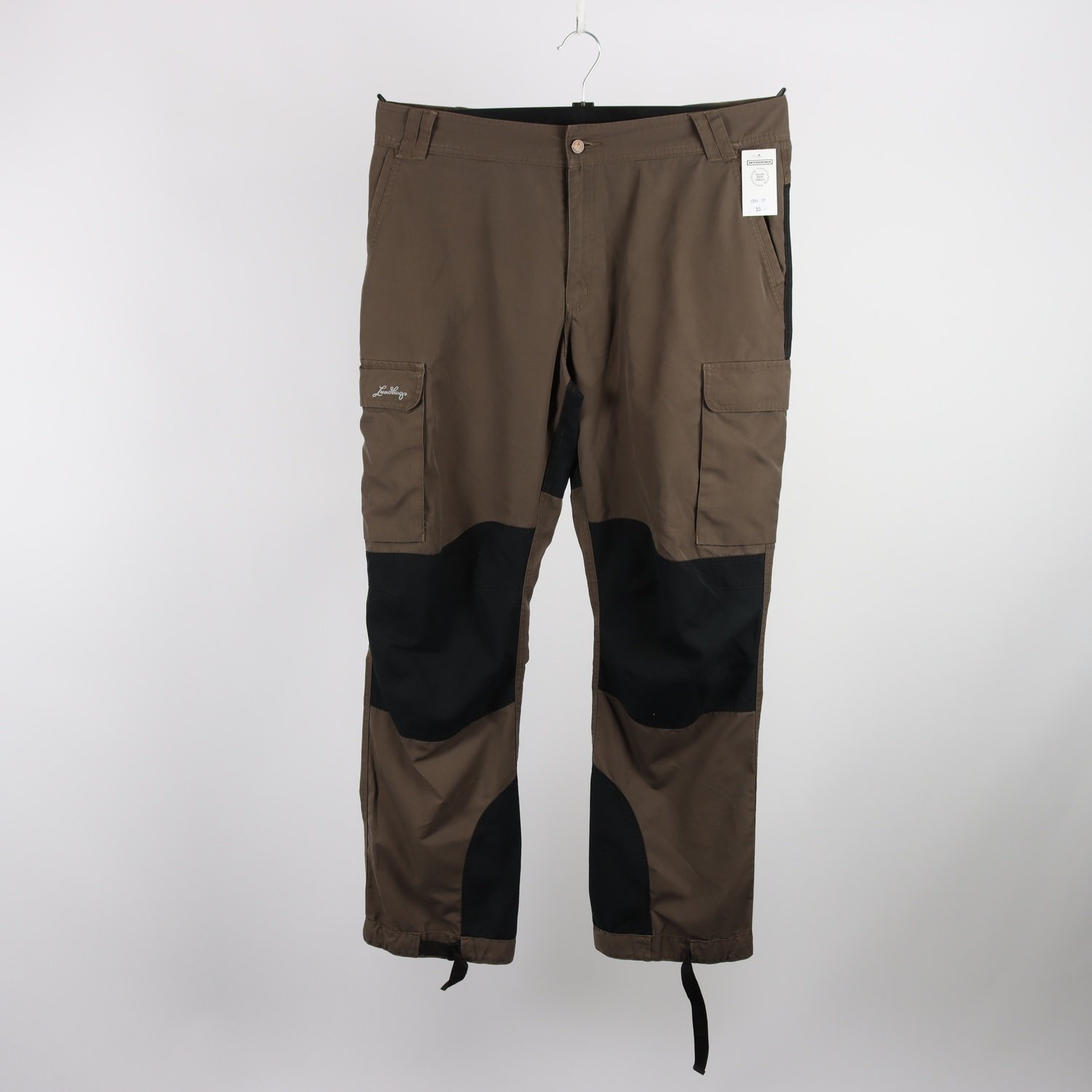 Fritidsbyxor, Lundhags, brun/svart, stl. 54