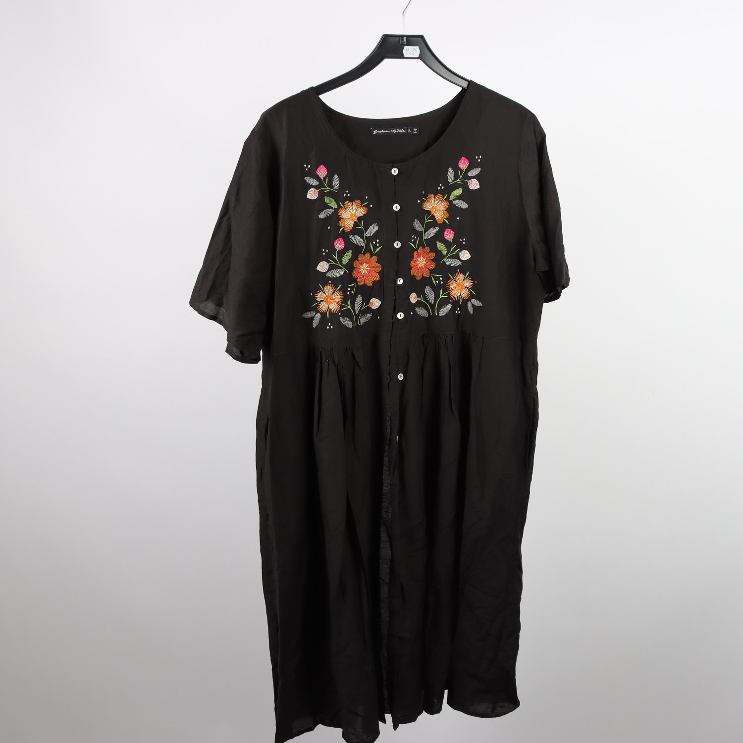 Klänning, Gudrun Sjödén, sidenblandning, stl. XL