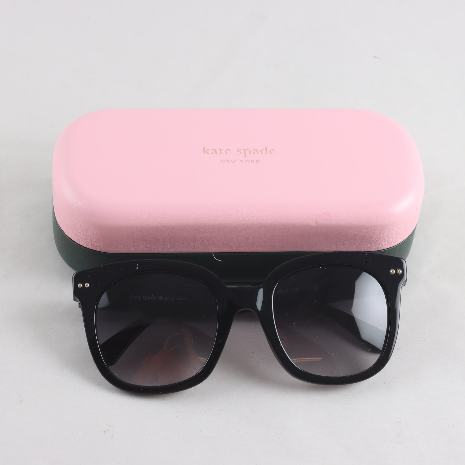 Solglasögon, acetat, Kate Spade, svarta
