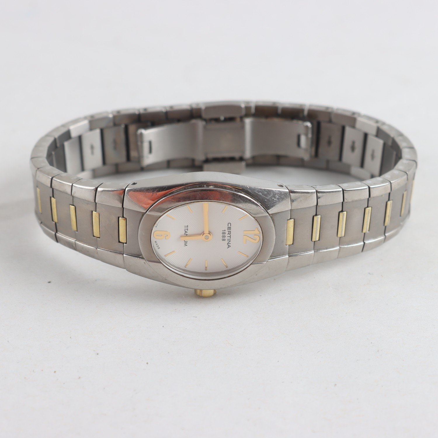 Armbandsur, titanium, Certina, quartz