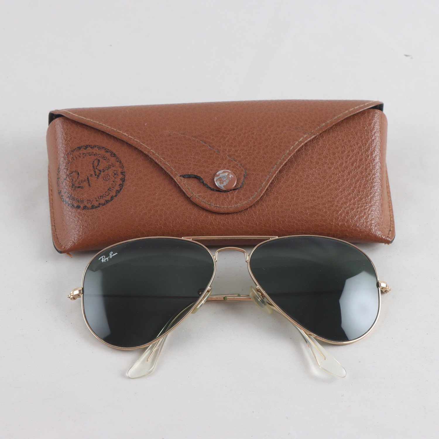 Solglasögon, metall, Ray Ban Aviator Large