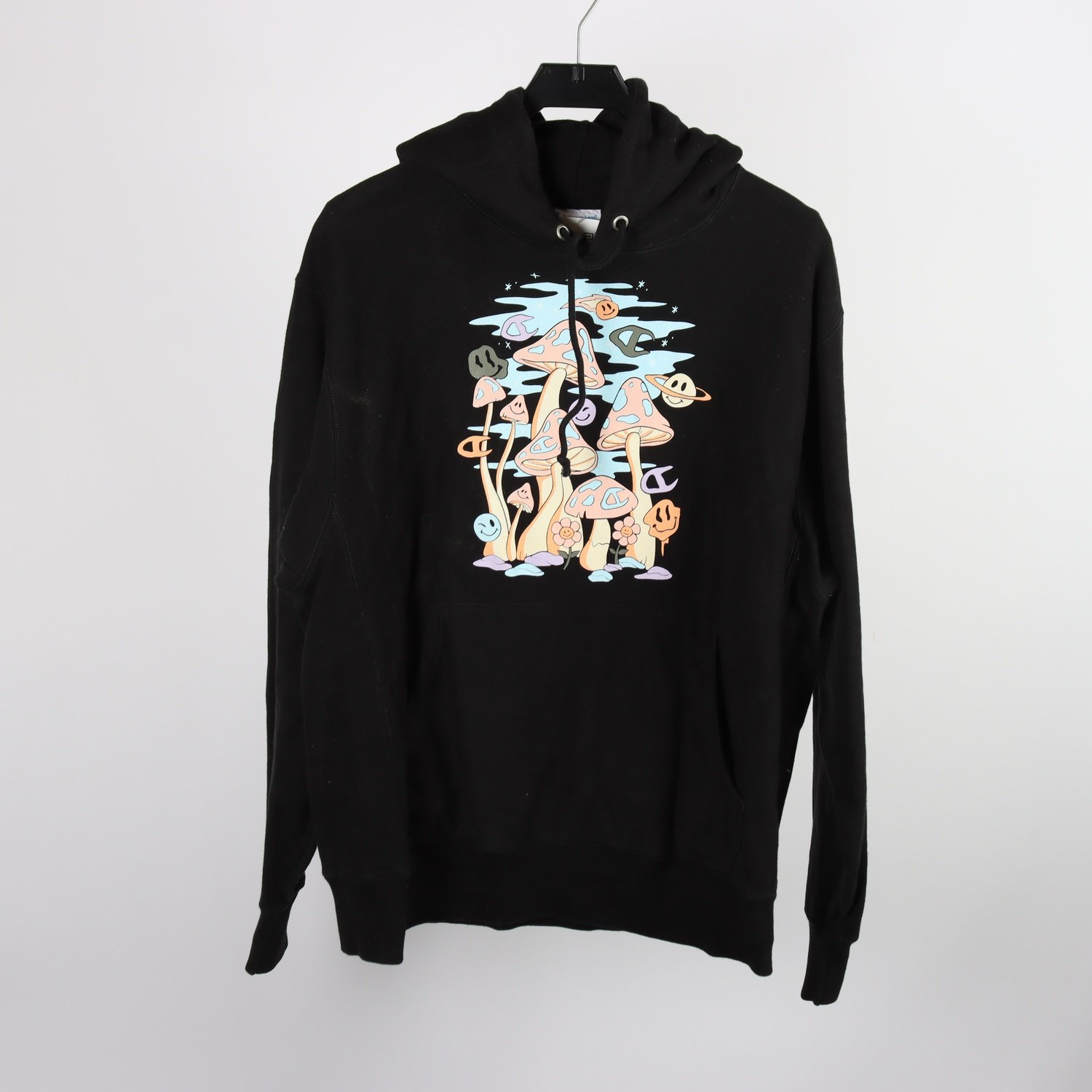 Hoodie, Champion, svart, stl. L