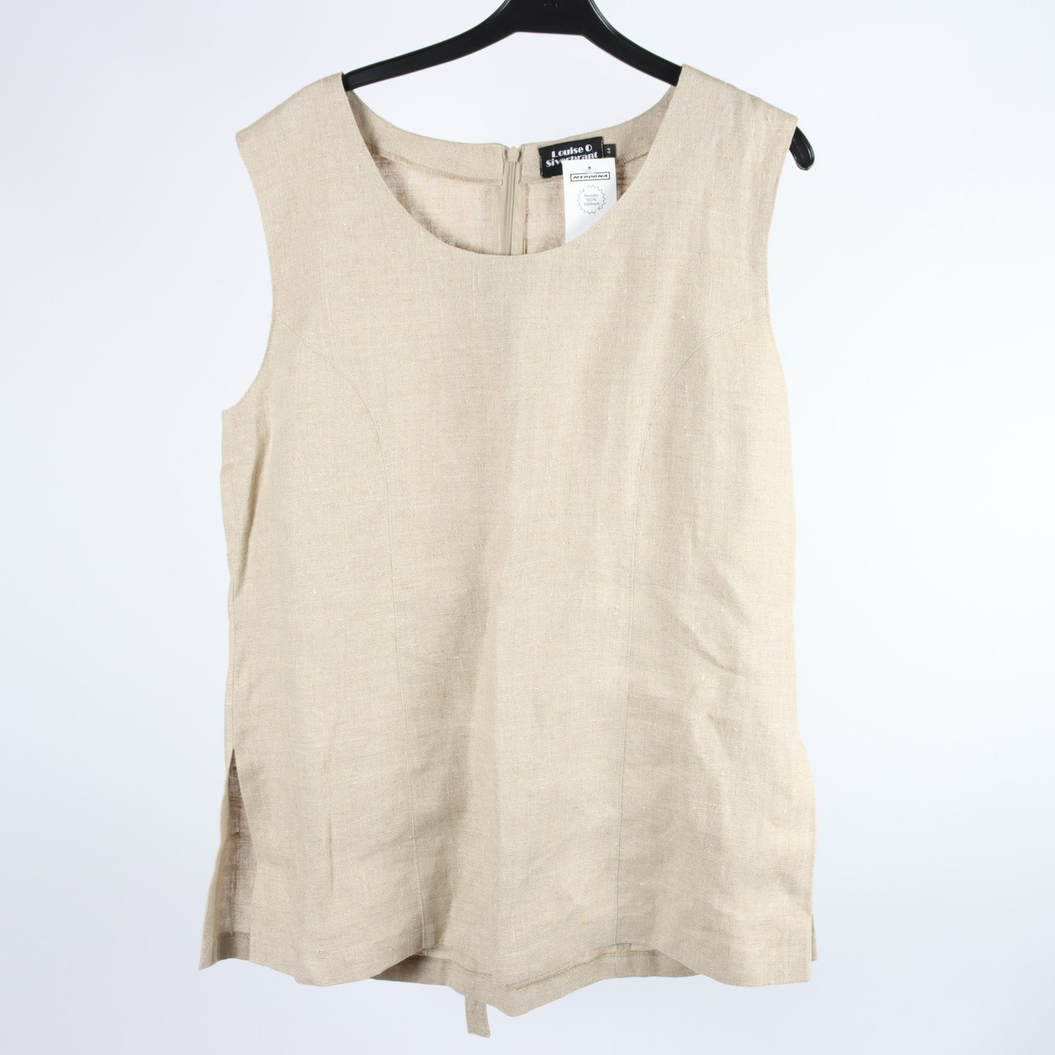 Linne, Louise Silverbrant, beige, lin, stl. 44.