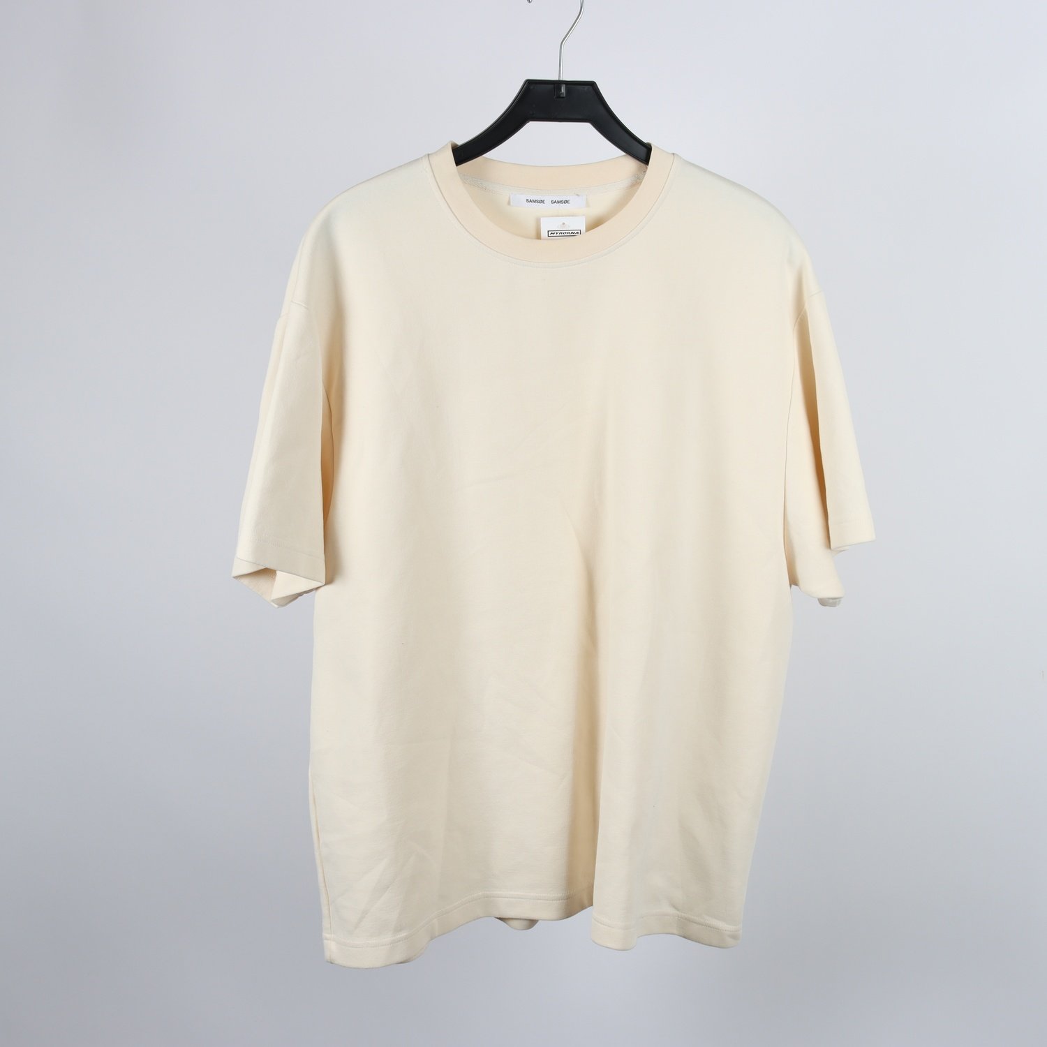 T-shirt, Samsøe Samsøe, beige, stl. L