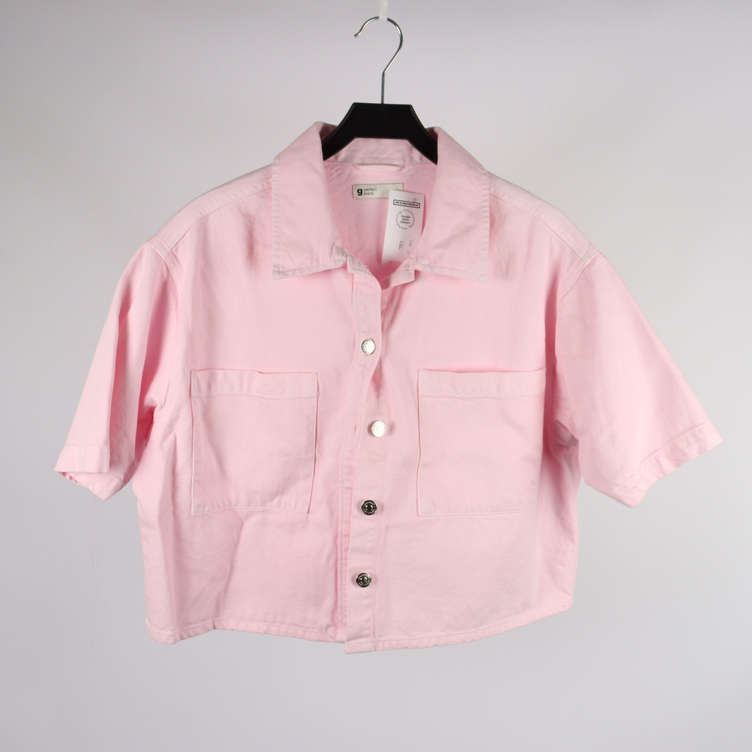 Blus, Ginatricot, rosa, stl. M.