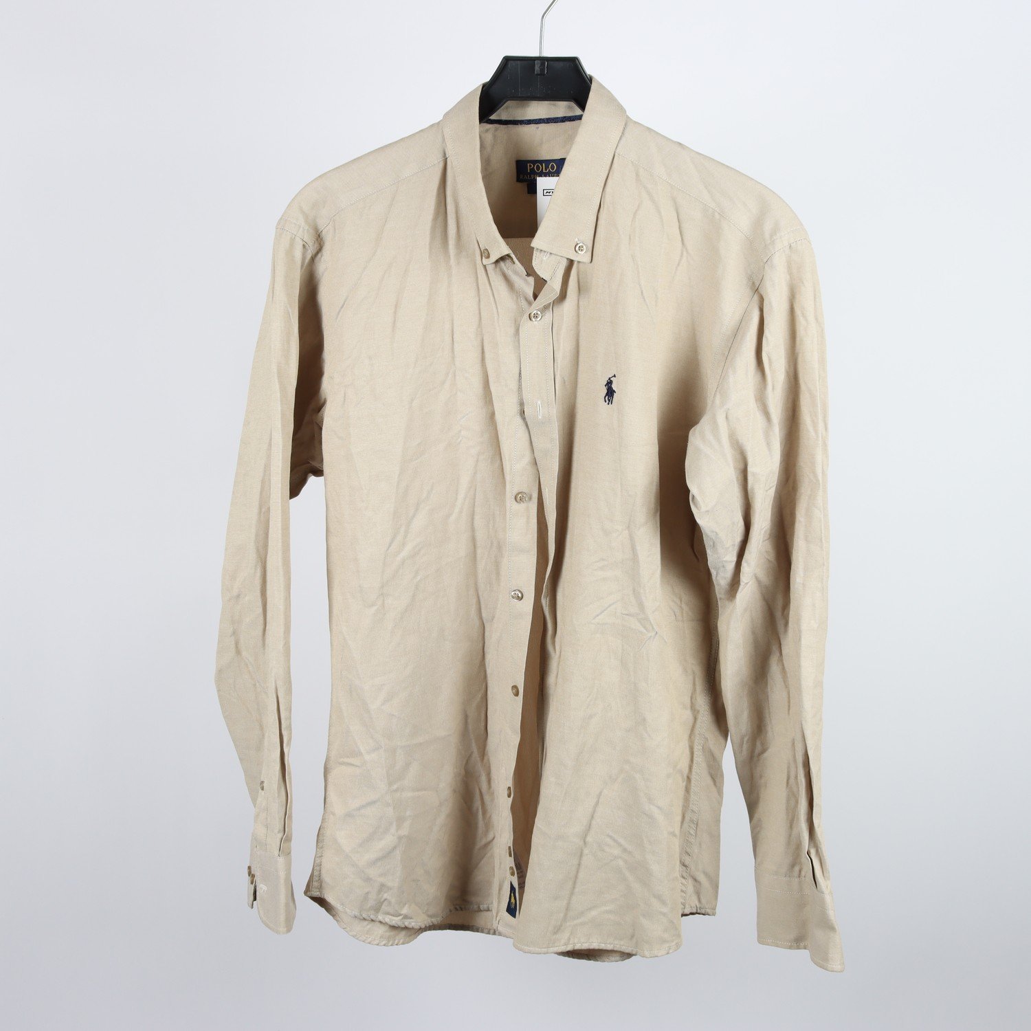 Skjorta, Polo Ralph Lauren, beige, slim fit, stl. XXL.