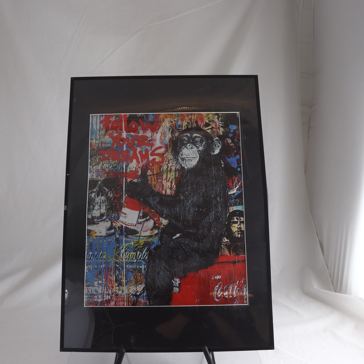 Litografiskt tryck, Mr Brainwash, Thierry Guetta, (f. 1966). Endast avhämtning.