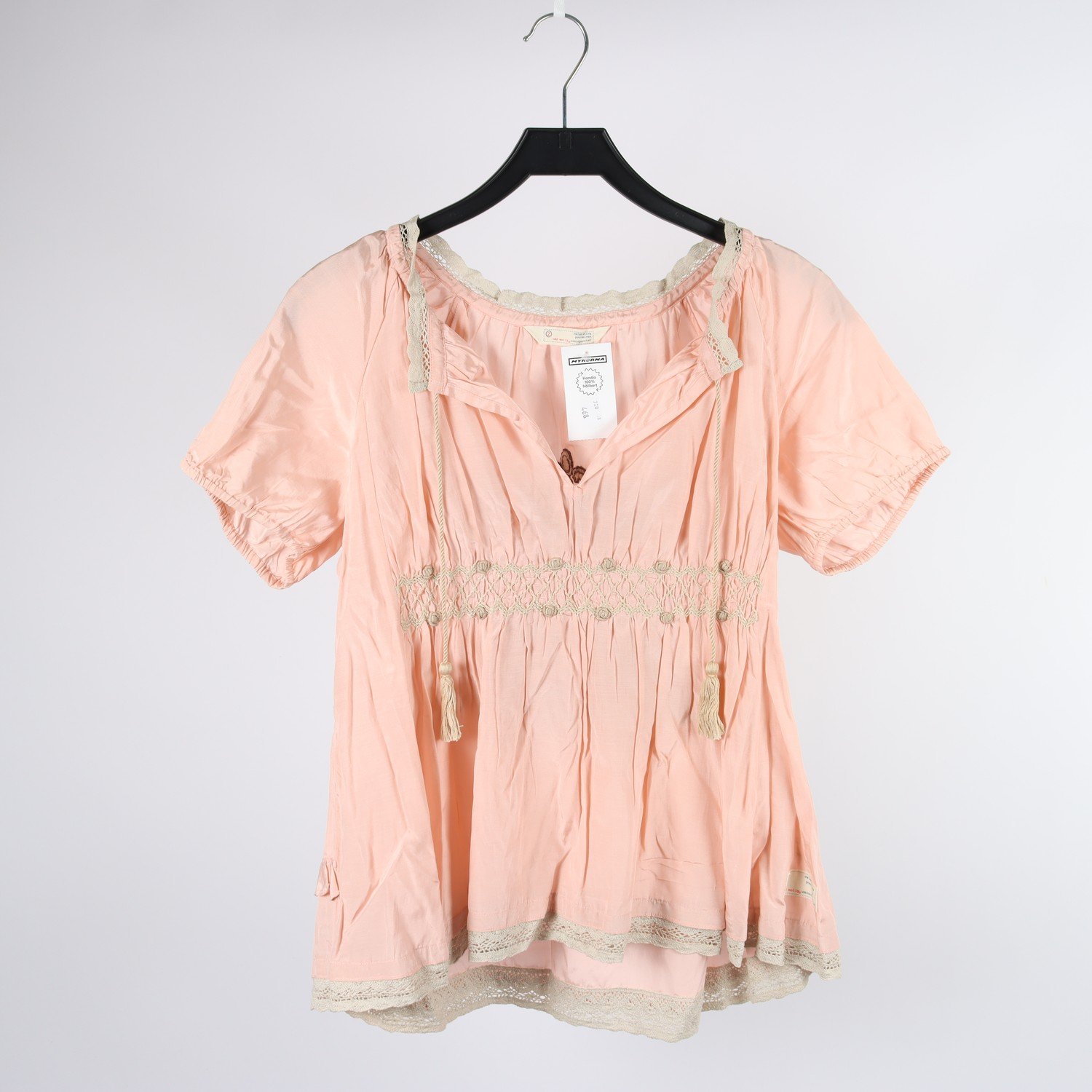 Blus, Odd Molly, rosa, silke, bomull, stl. M.