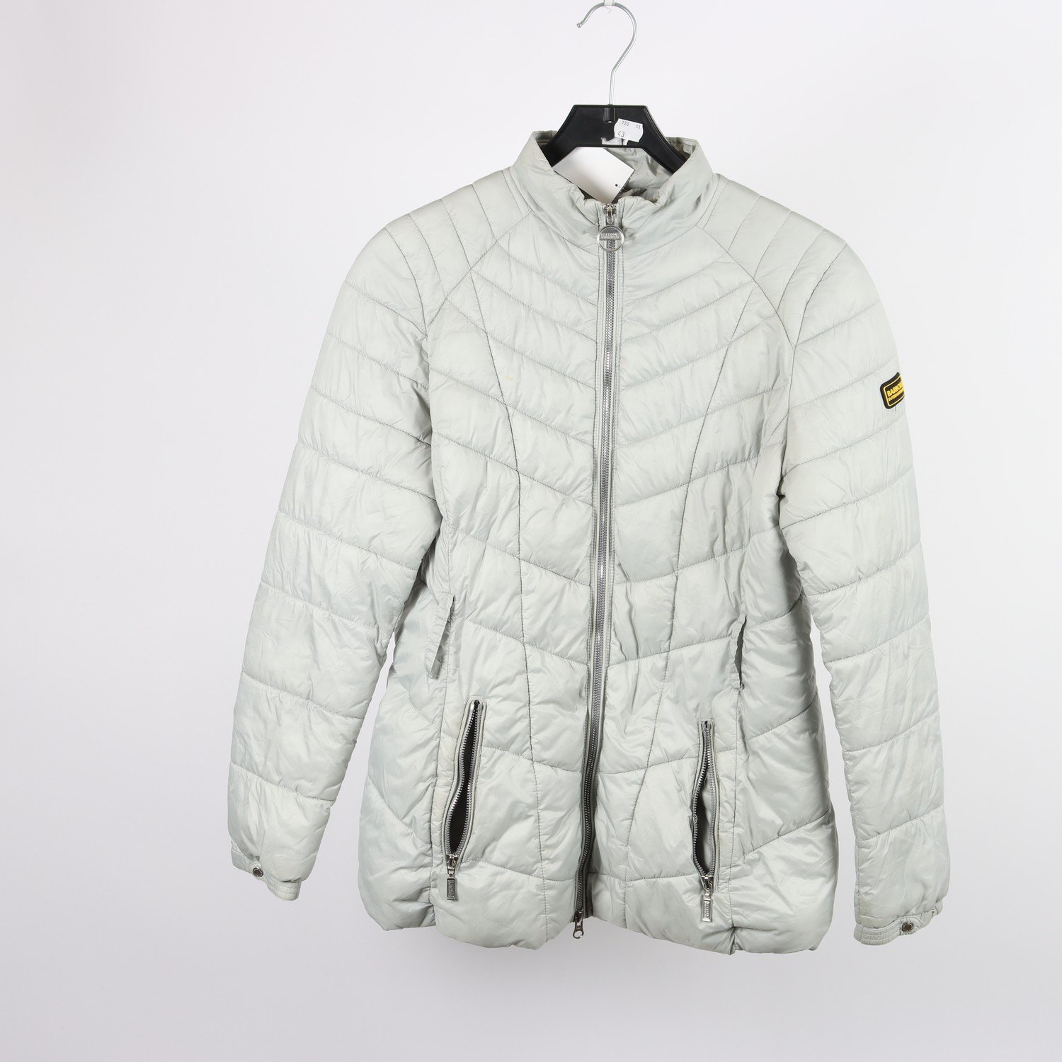 Jacka, Barbour, ljusgrå, stl. 36
