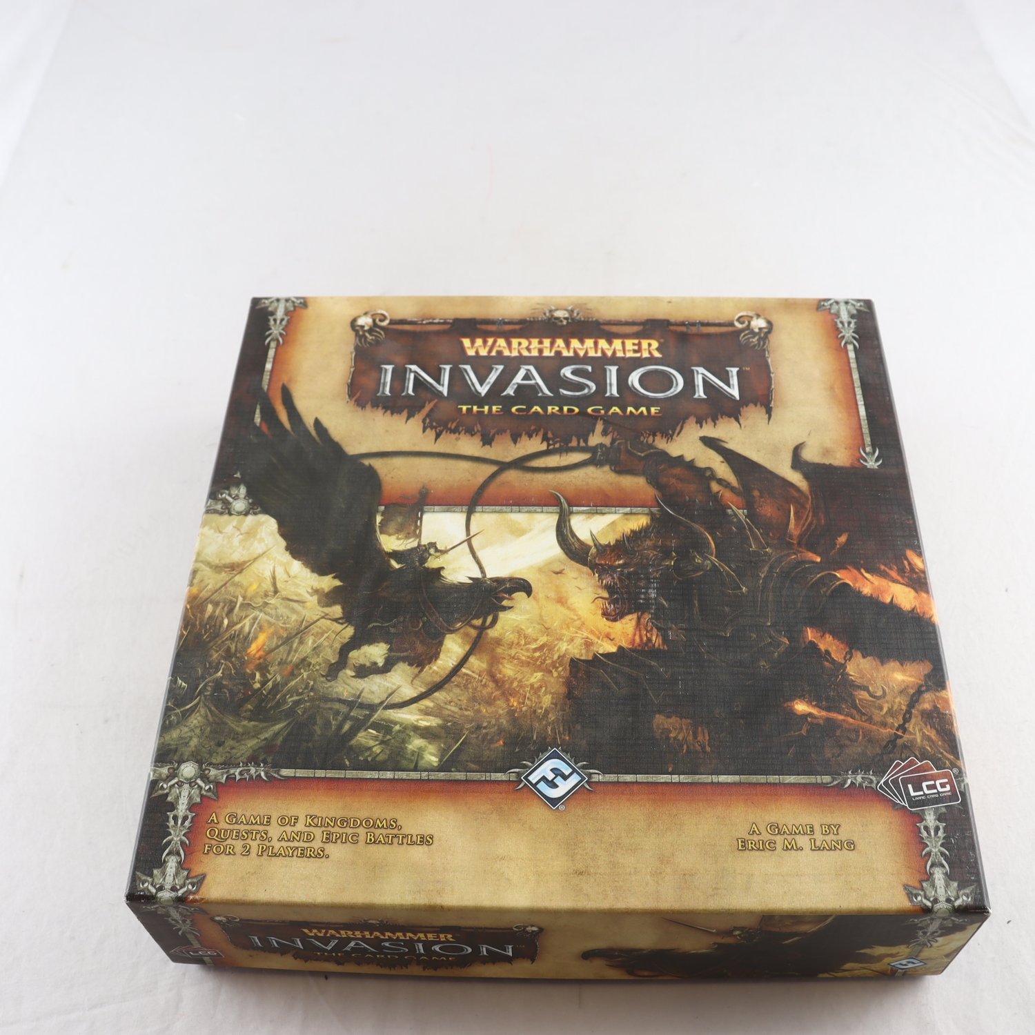 Spel, Warhammer, invasion card game.