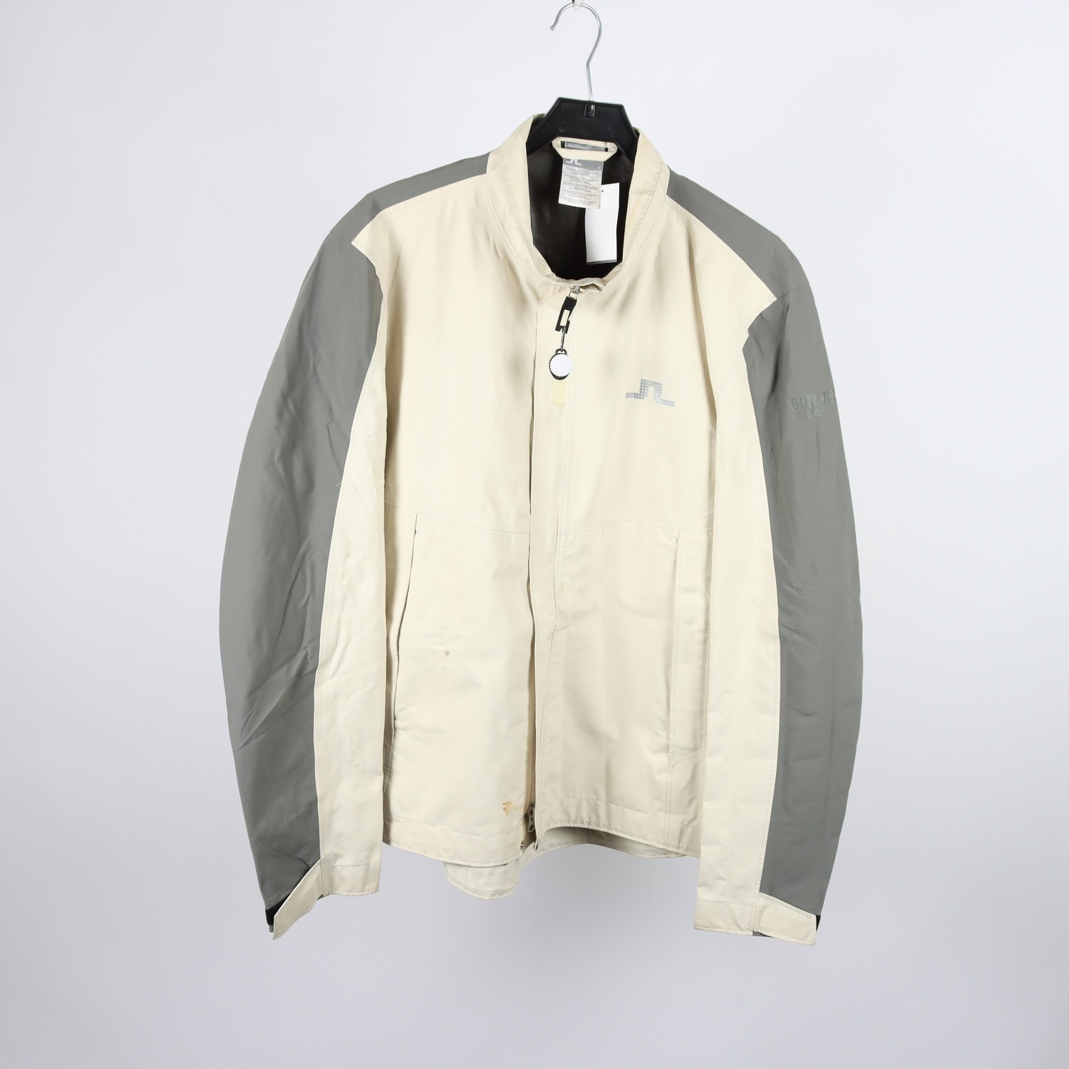 Jacka, J.Lindeberg, beige, grå, stl. L.