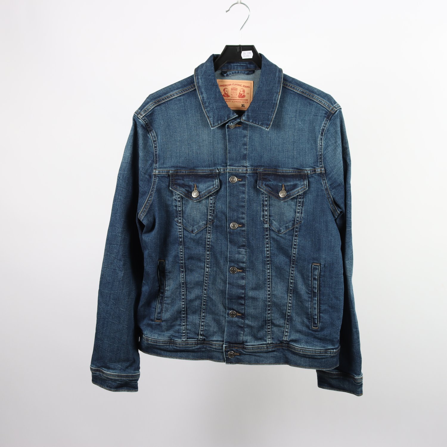 Jeansjacka, American Classic Jeans, stl. L
